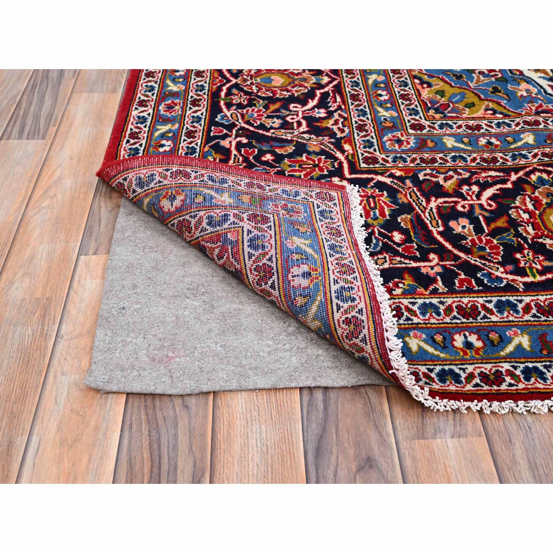 Overdyed-Vintage-Hand-Knotted-Rug-705