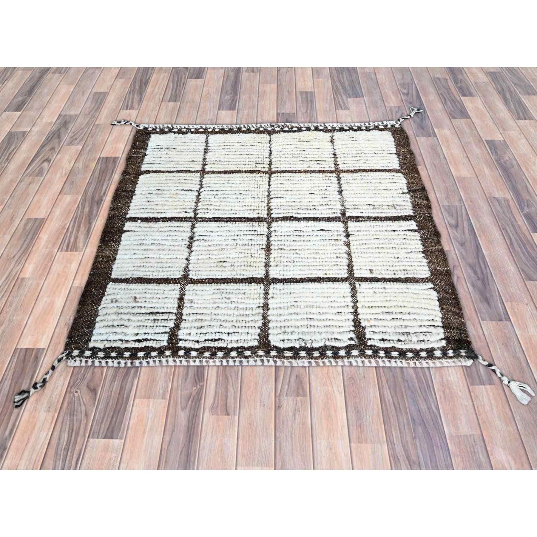 Tribal-Geometric-Hand-Knotted-Rug-1235