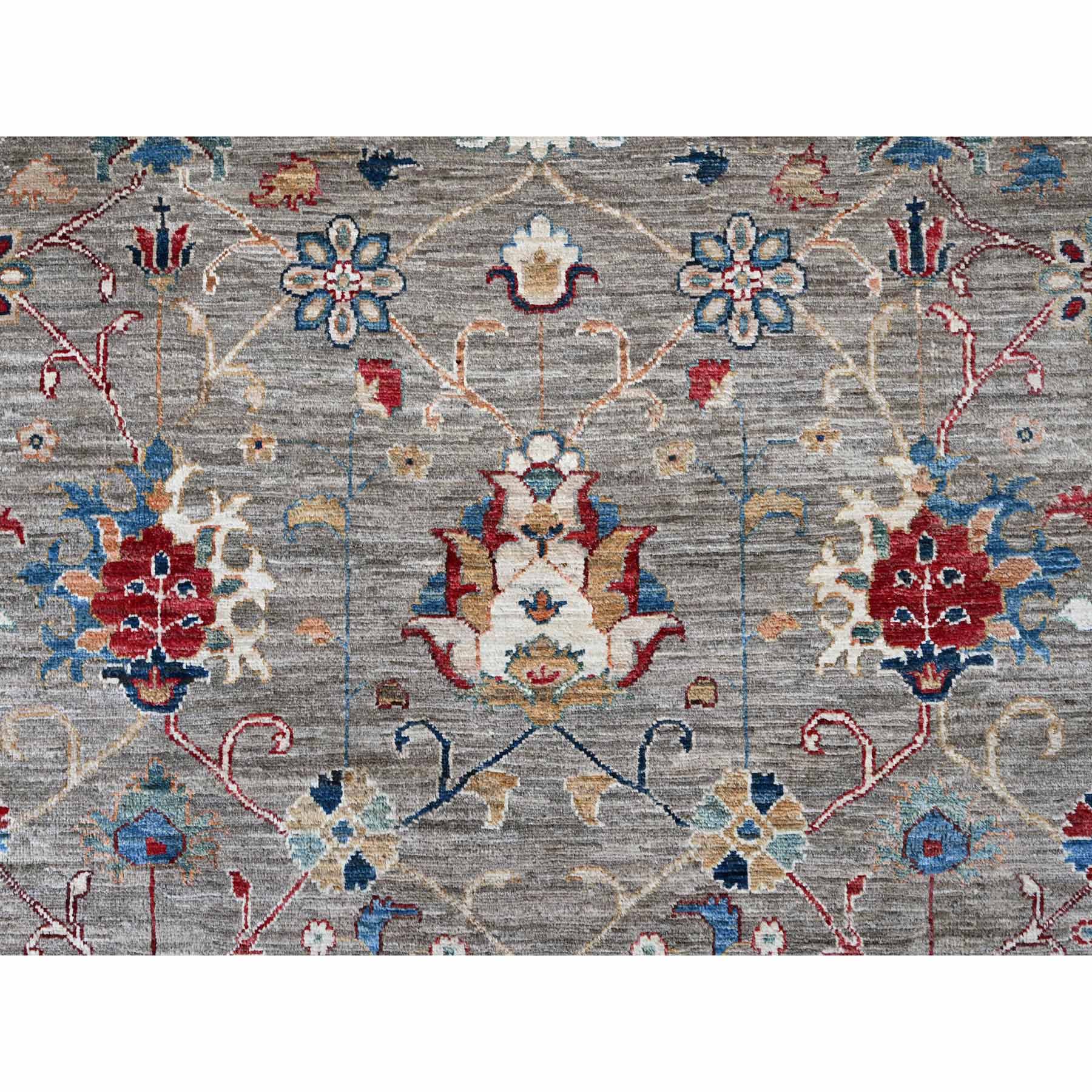 Tribal-Geometric-Hand-Knotted-Rug-605