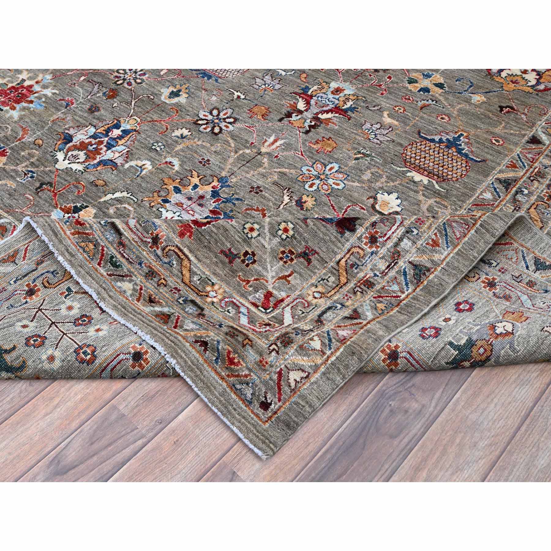 Tribal-Geometric-Hand-Knotted-Rug-610