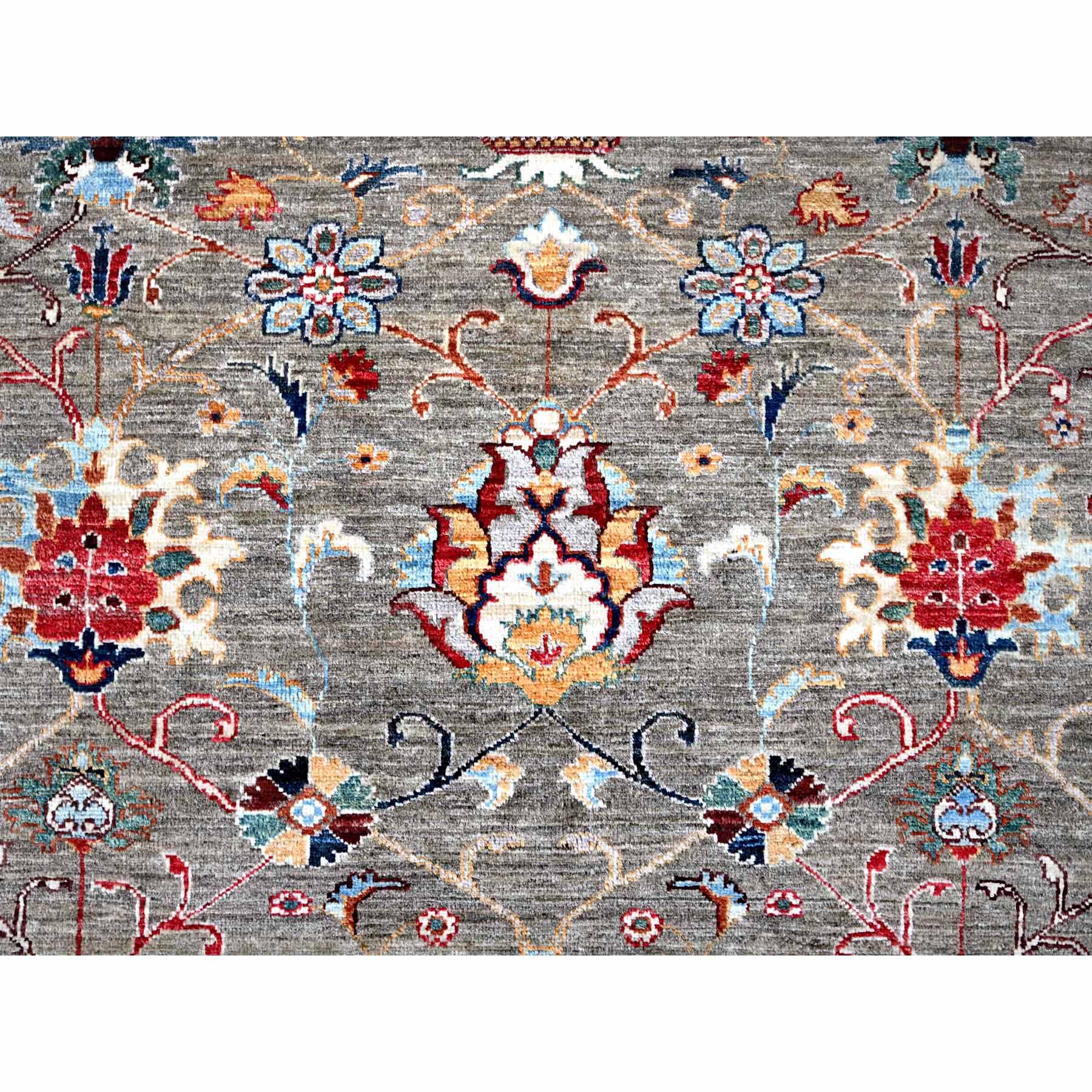 Tribal-Geometric-Hand-Knotted-Rug-610