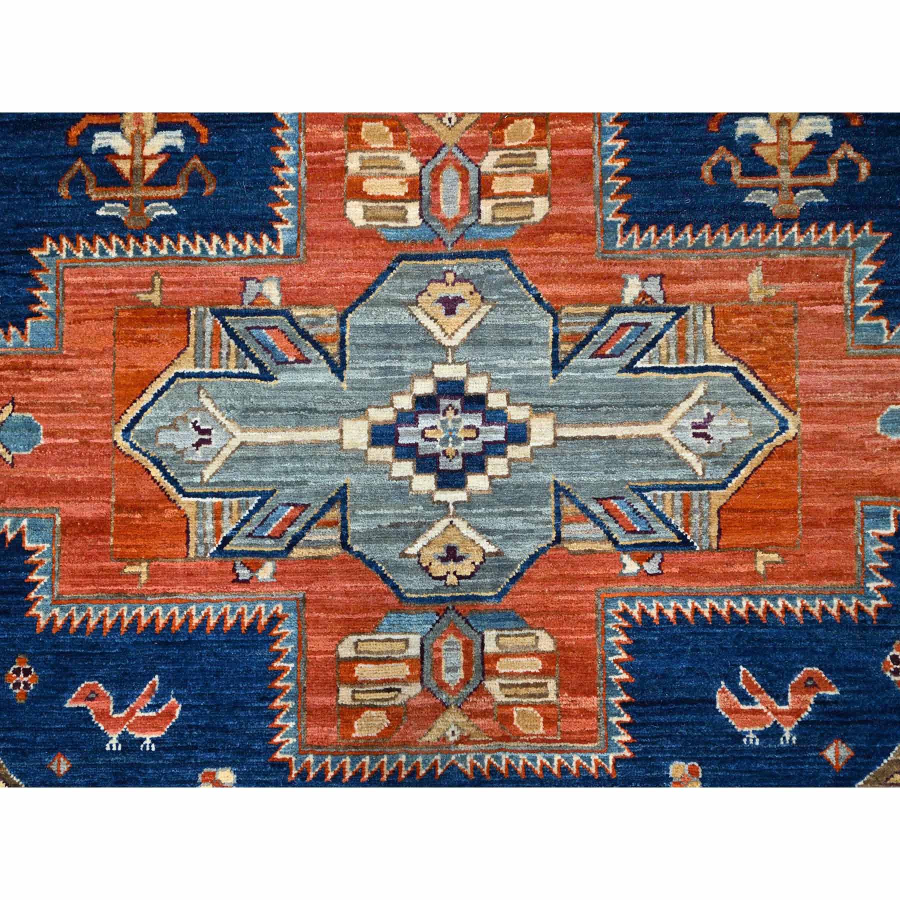 Tribal-Geometric-Hand-Knotted-Rug-725