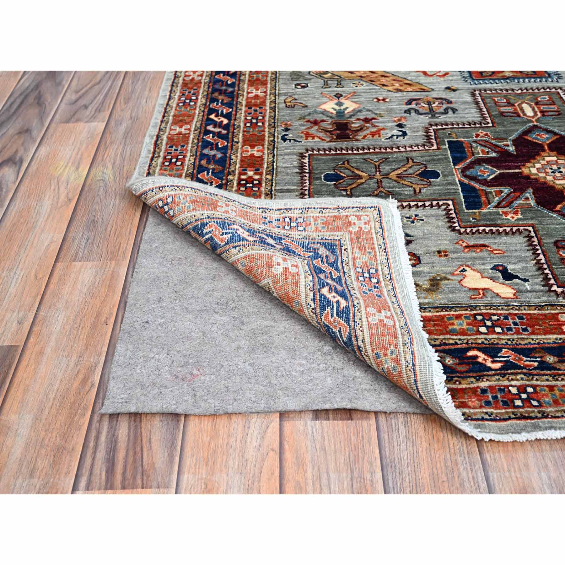 Tribal-Geometric-Hand-Knotted-Rug-730