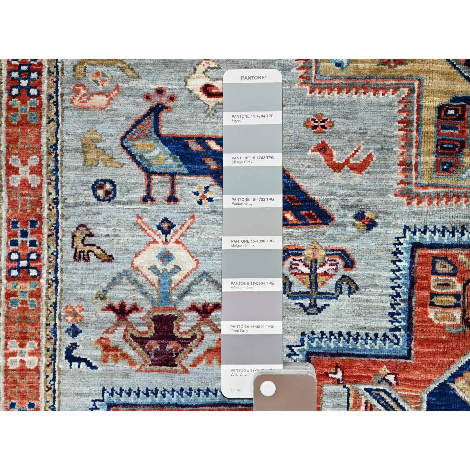 Tribal-Geometric-Hand-Knotted-Rug-730