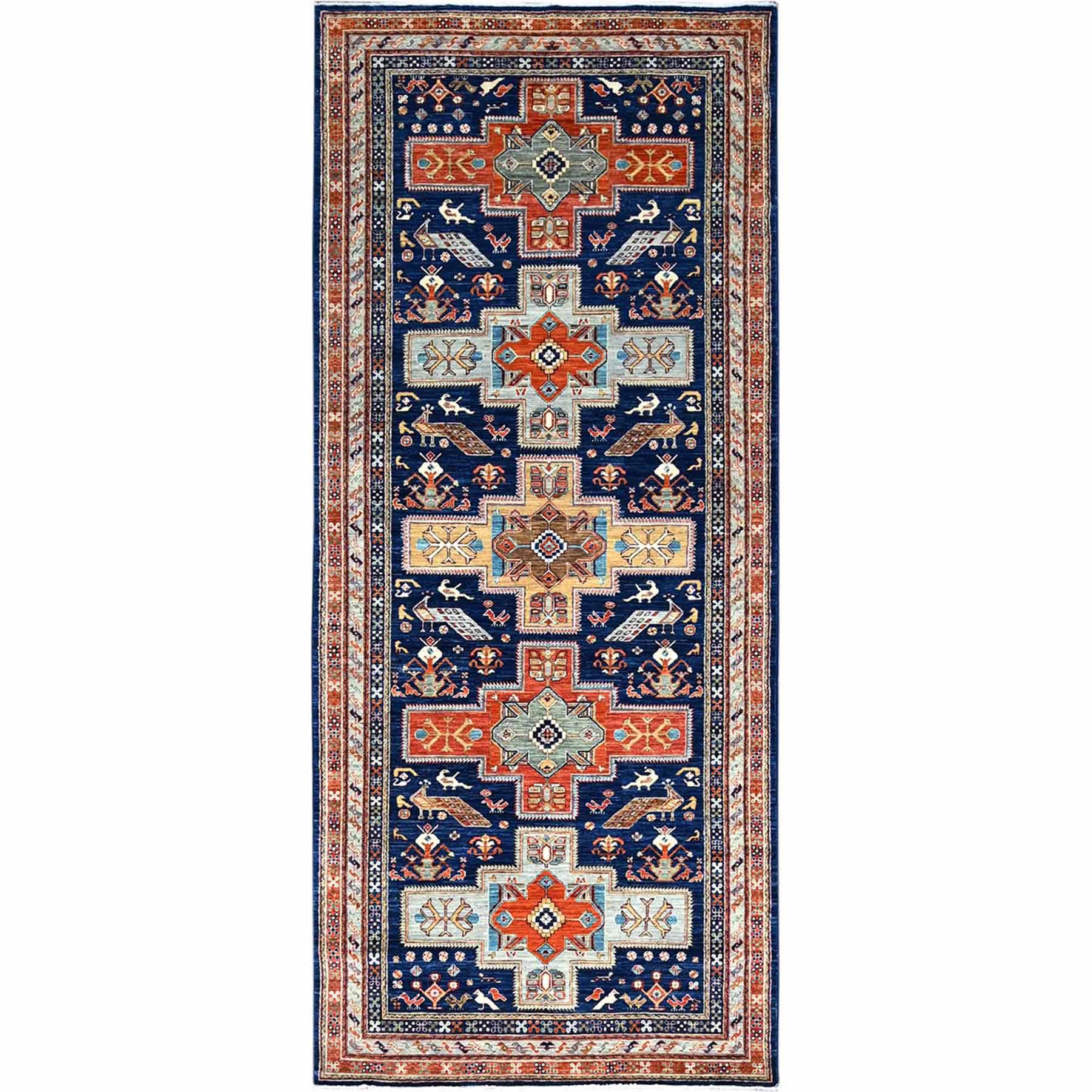 Tribal-Geometric-Hand-Knotted-Rug-735