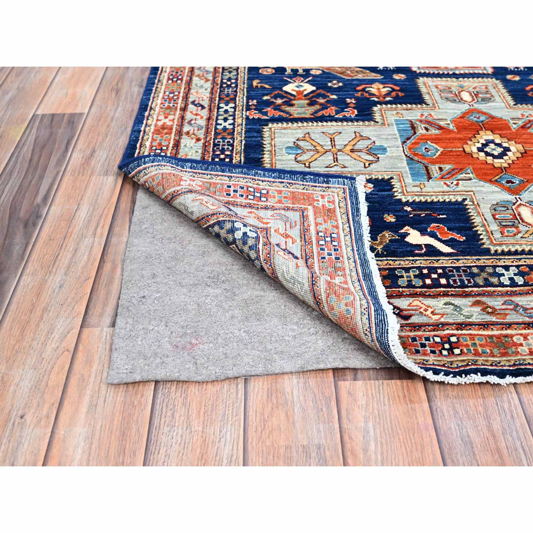 Tribal-Geometric-Hand-Knotted-Rug-735