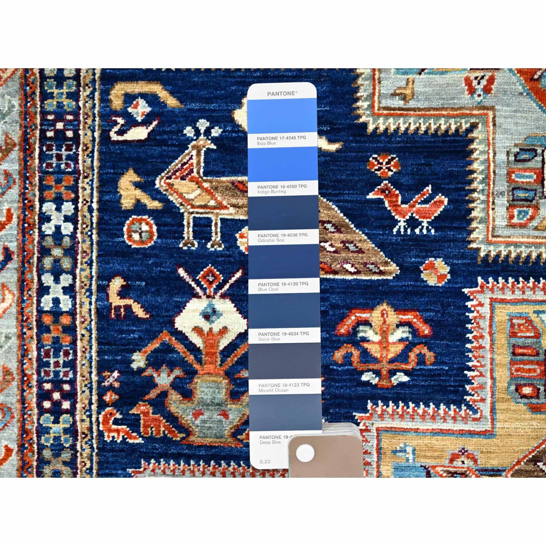 Tribal-Geometric-Hand-Knotted-Rug-735