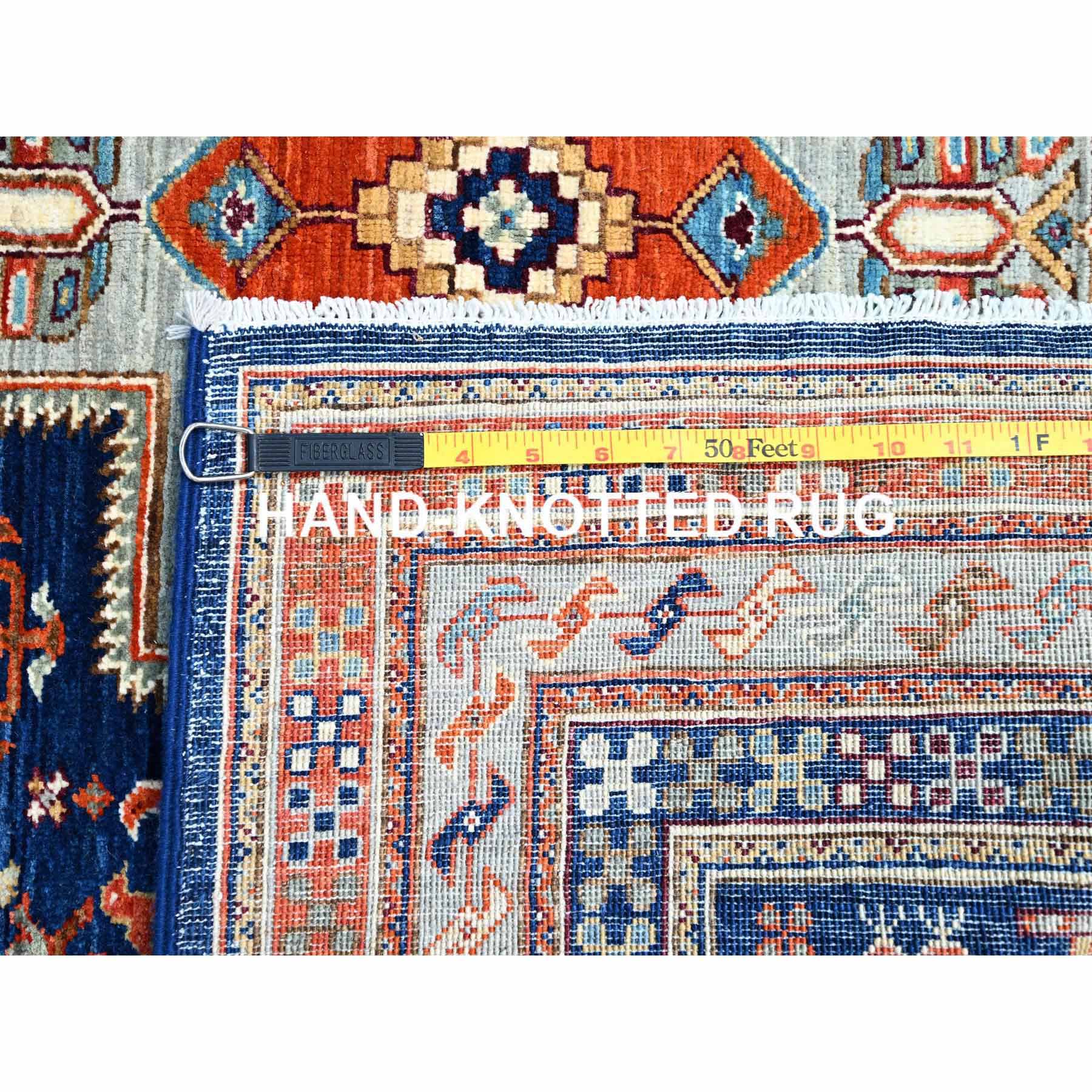 Tribal-Geometric-Hand-Knotted-Rug-735