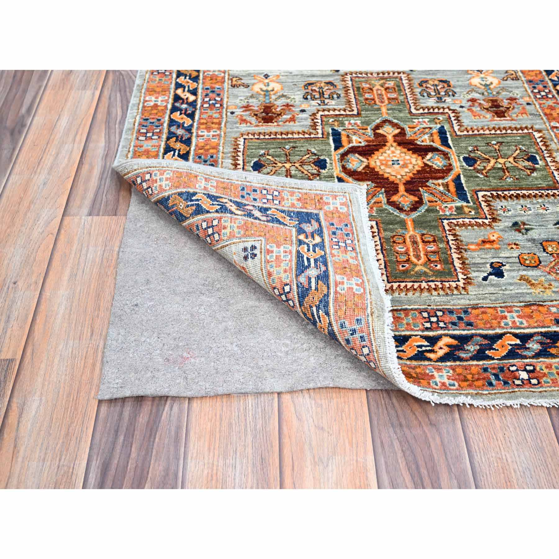 Tribal-Geometric-Hand-Knotted-Rug-740