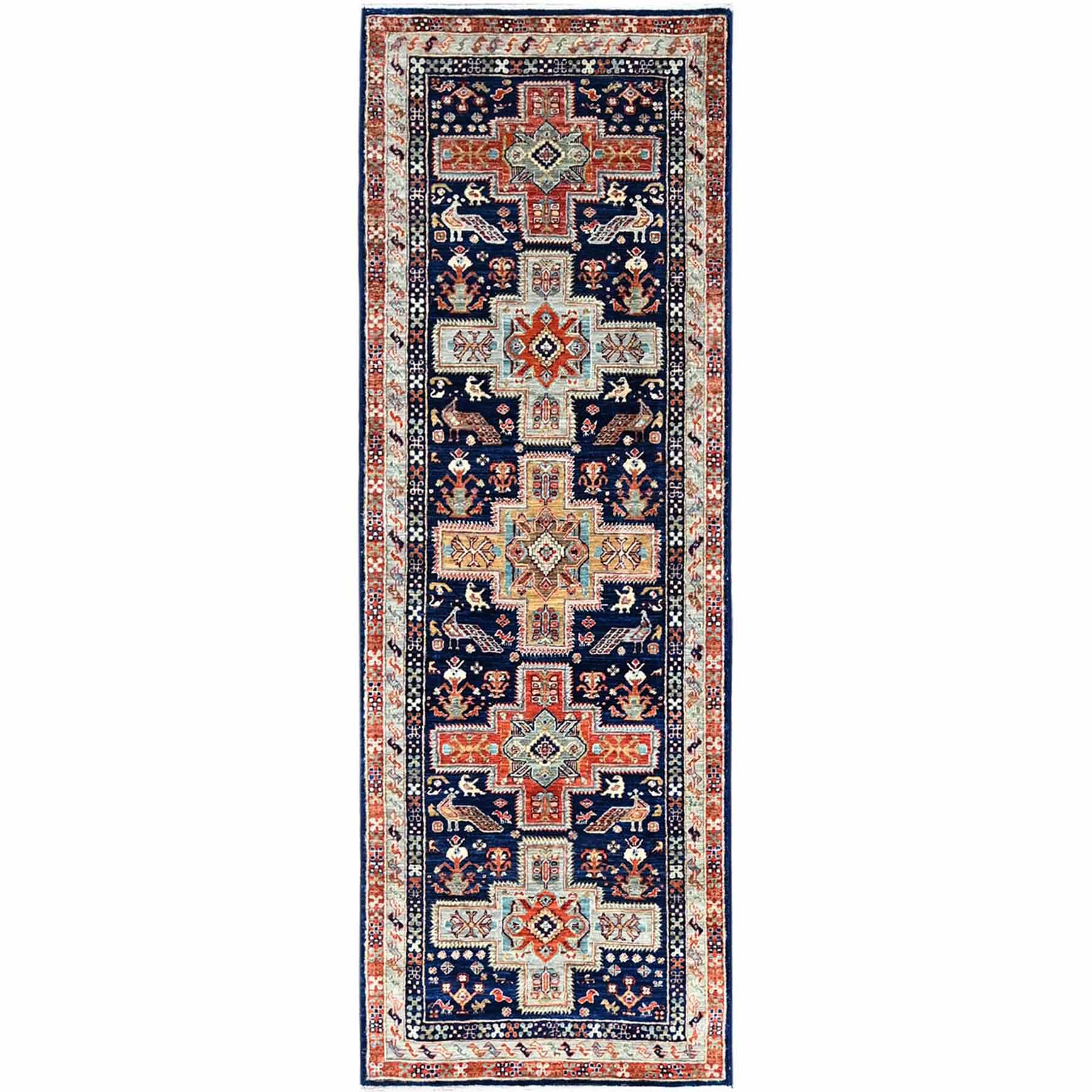 Tribal-Geometric-Hand-Knotted-Rug-770