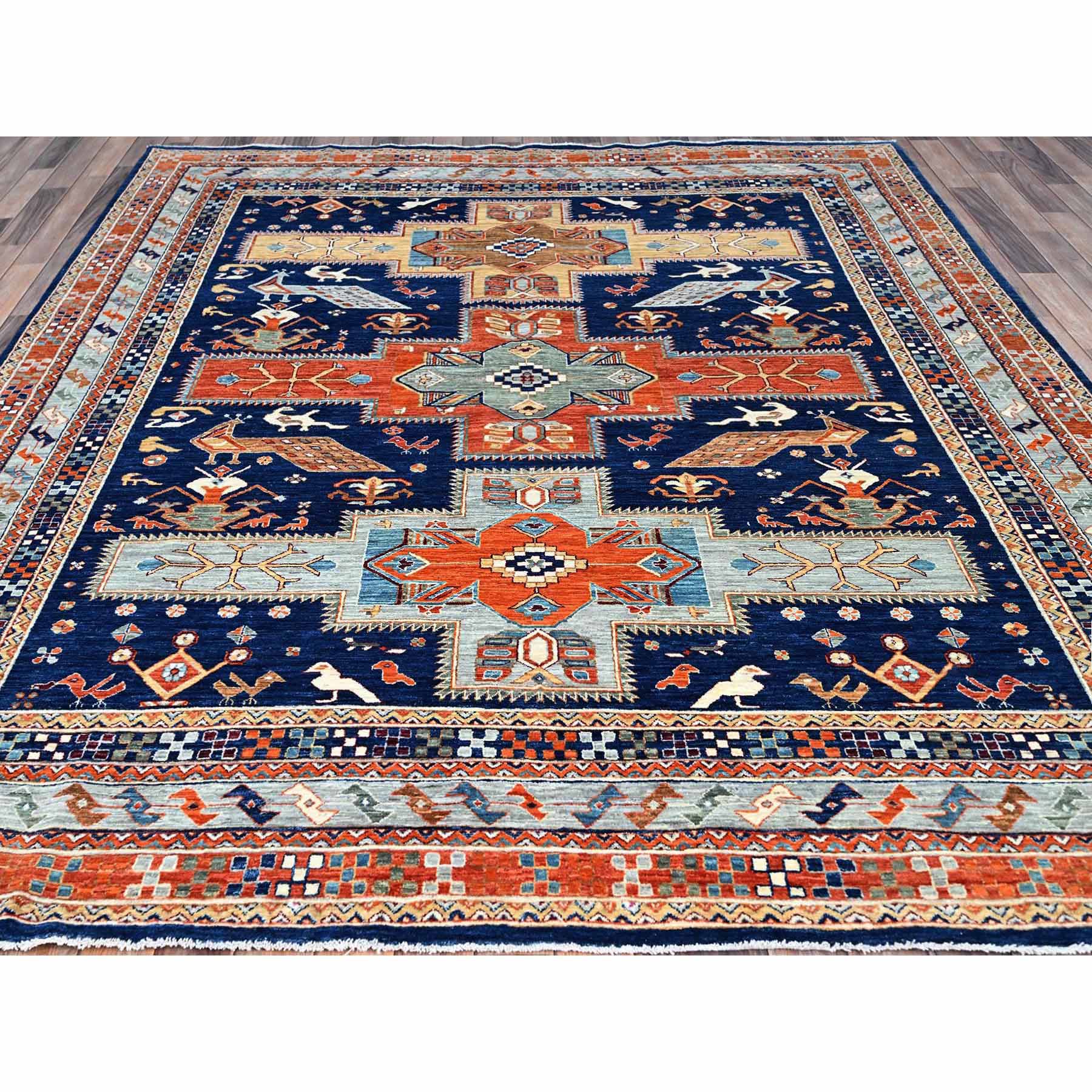 Tribal-Geometric-Hand-Knotted-Rug-780