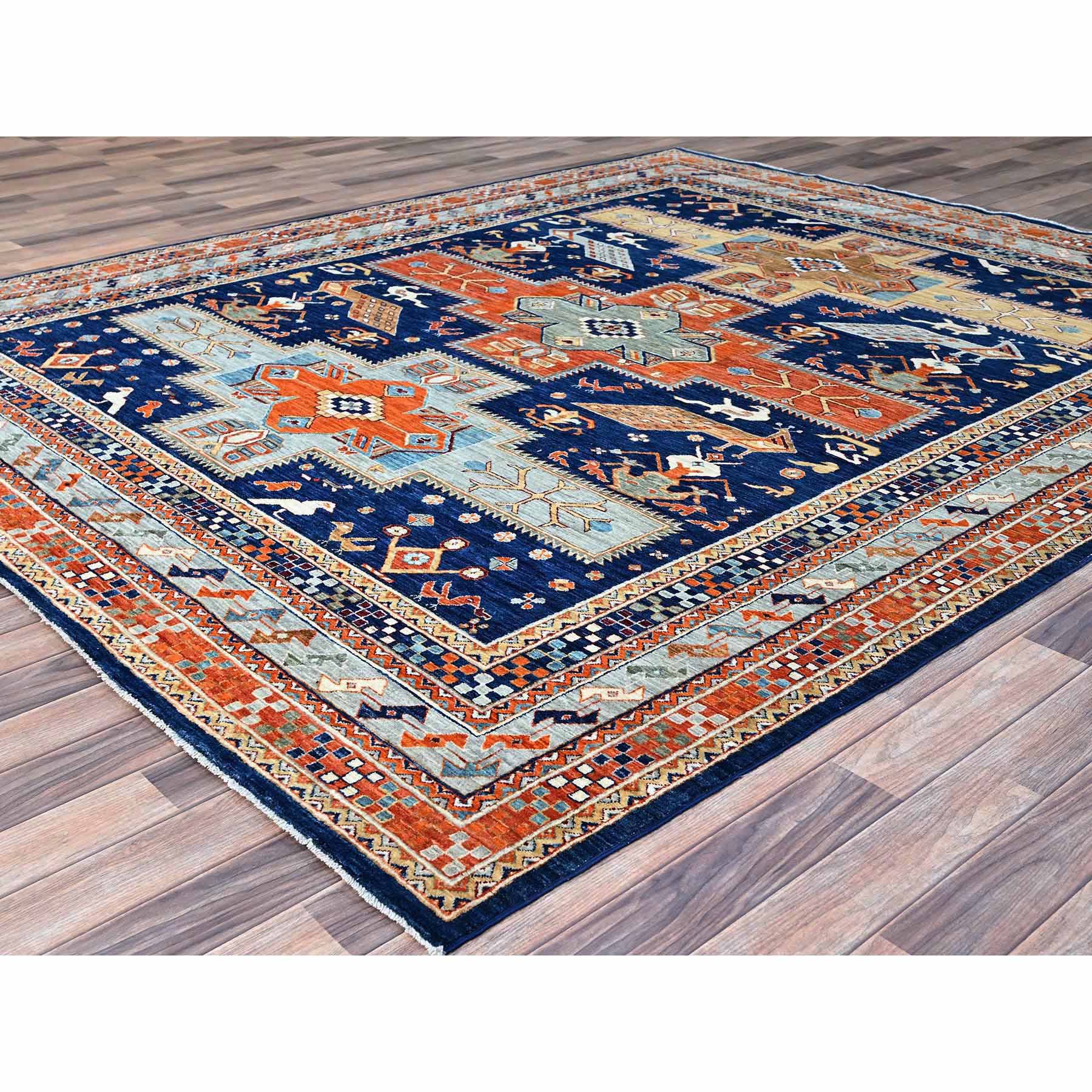 Tribal-Geometric-Hand-Knotted-Rug-780