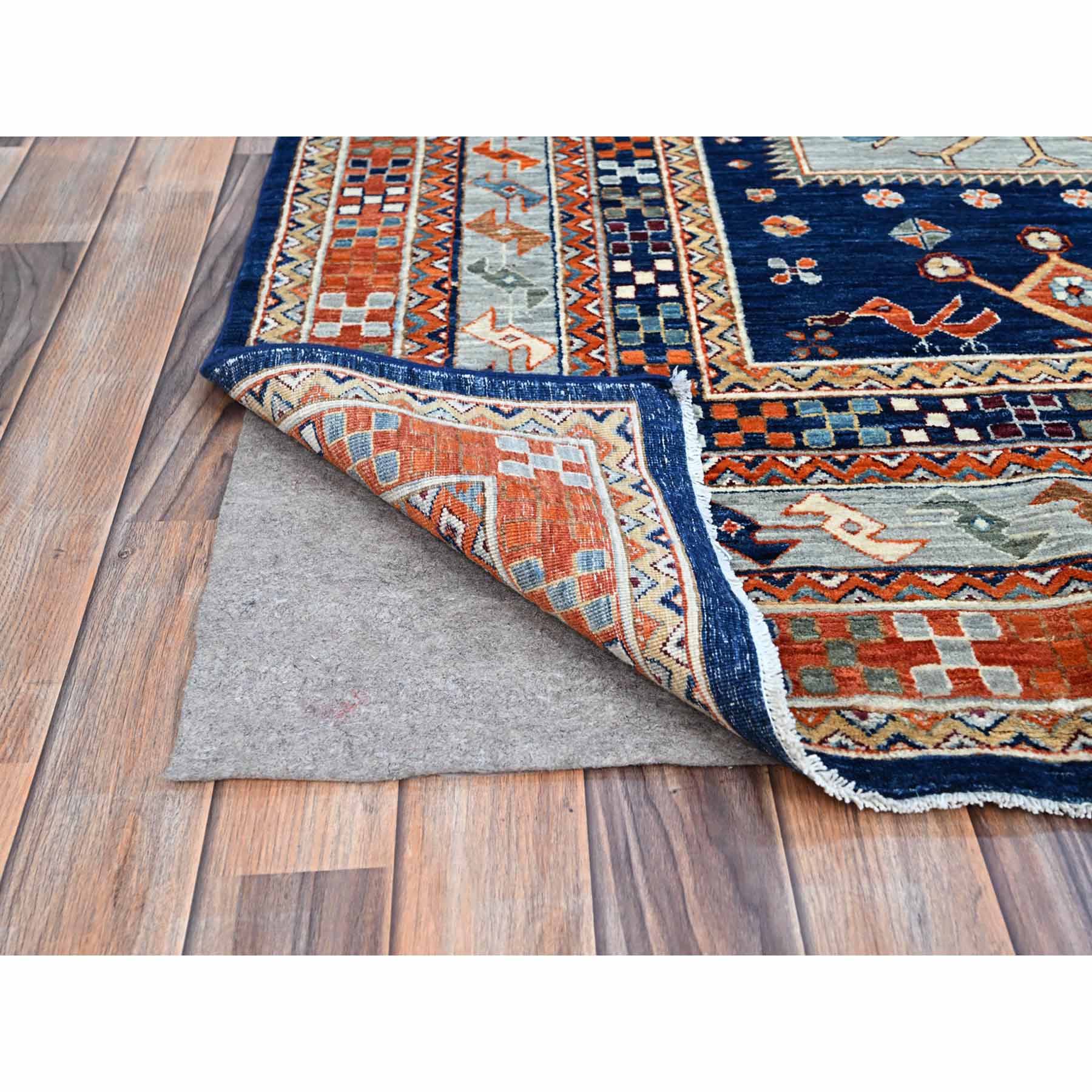 Tribal-Geometric-Hand-Knotted-Rug-780