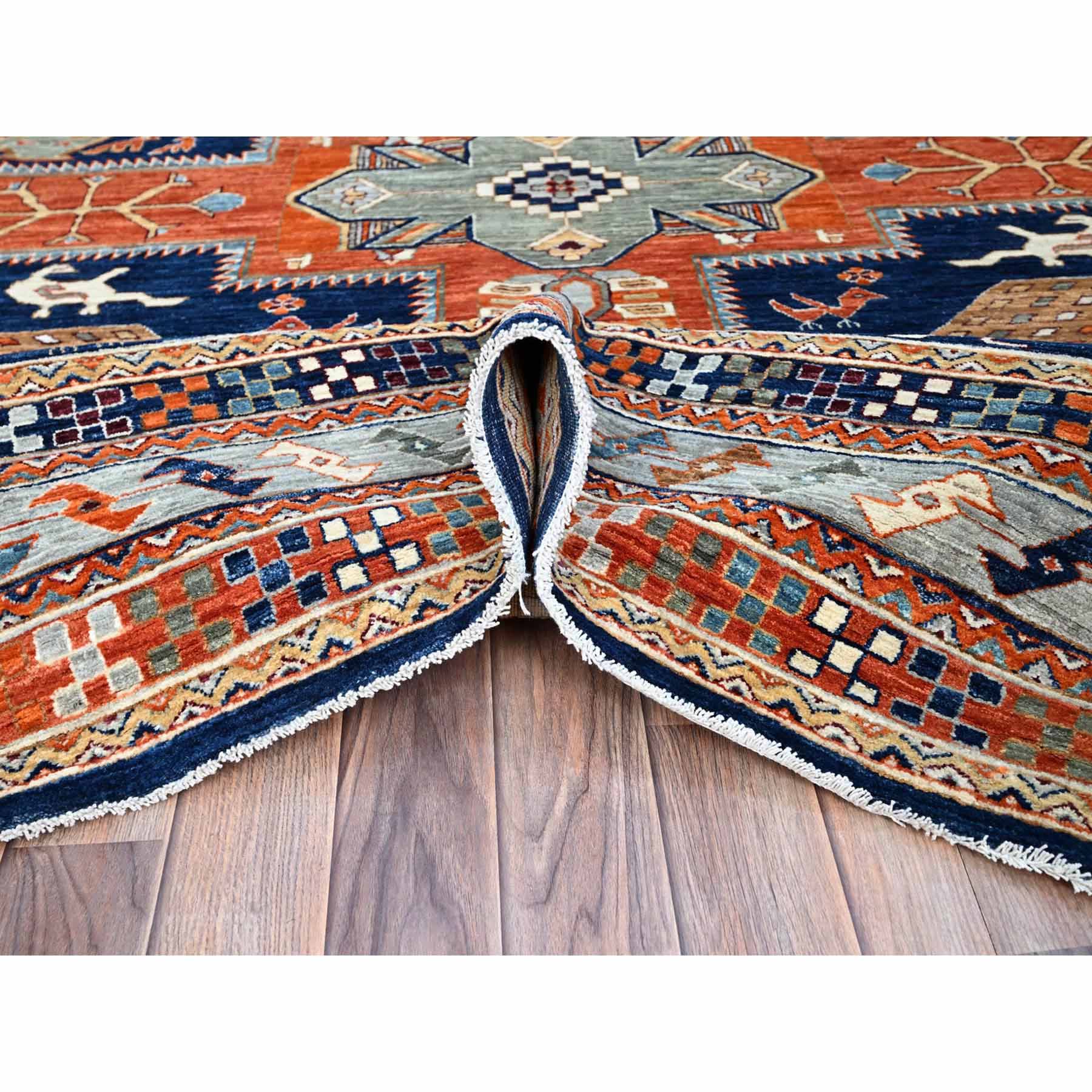 Tribal-Geometric-Hand-Knotted-Rug-780