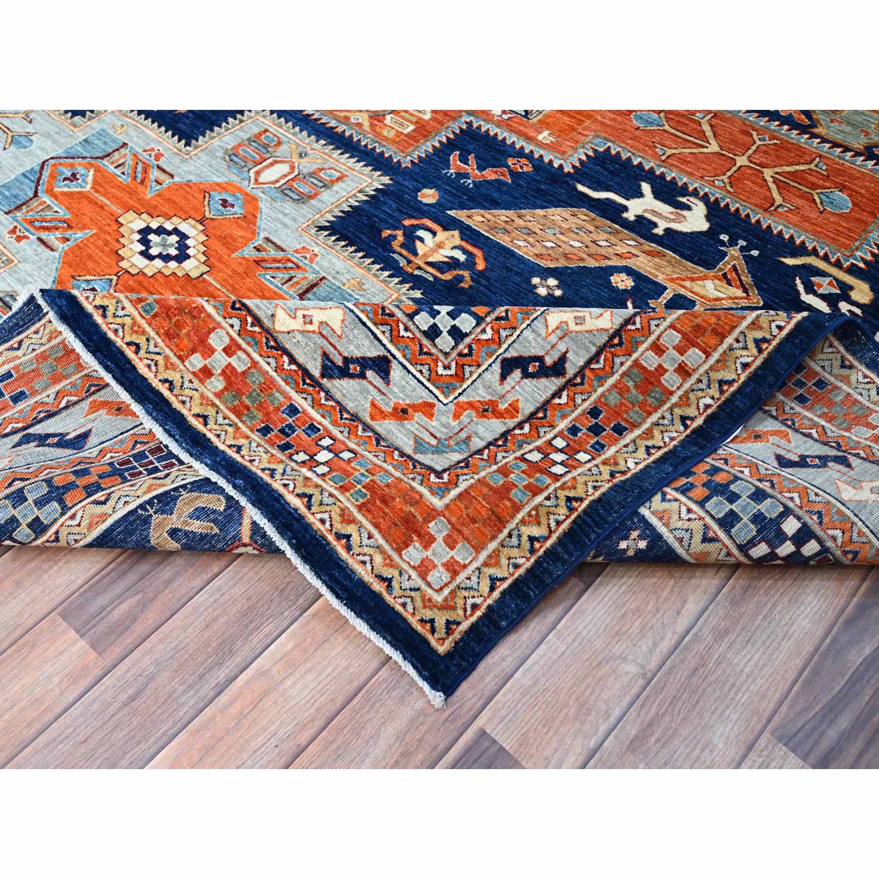 Tribal-Geometric-Hand-Knotted-Rug-780