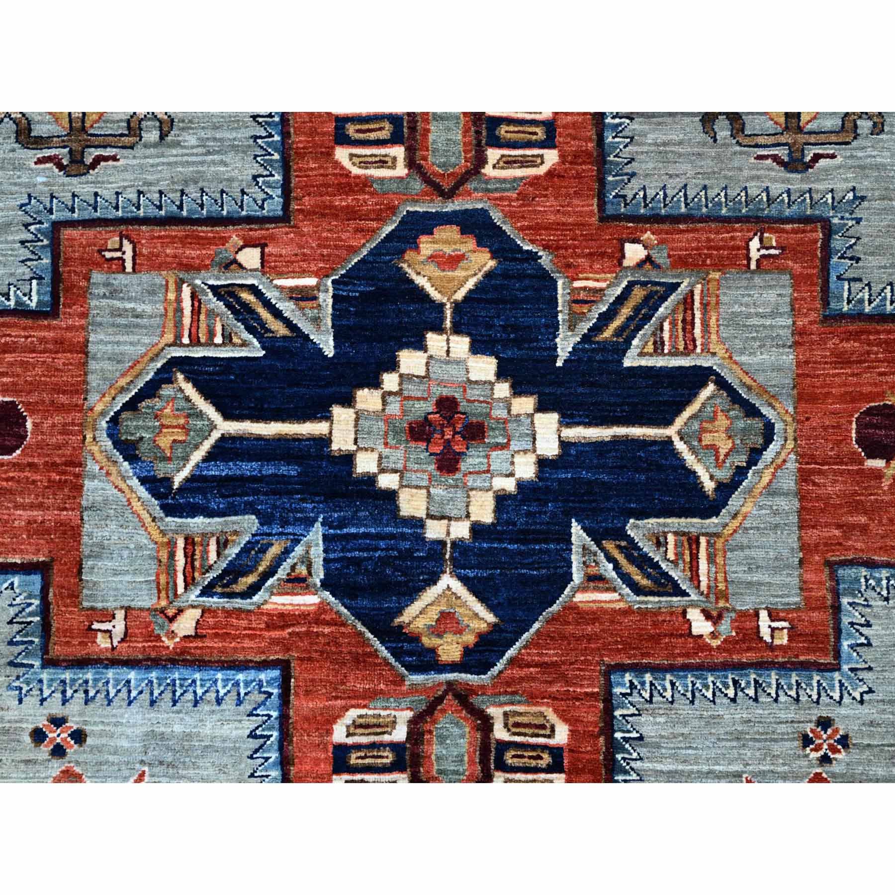 Tribal-Geometric-Hand-Knotted-Rug-785