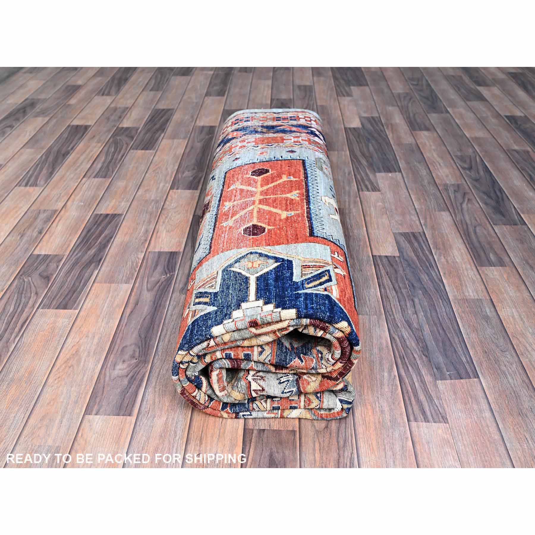 Tribal-Geometric-Hand-Knotted-Rug-785