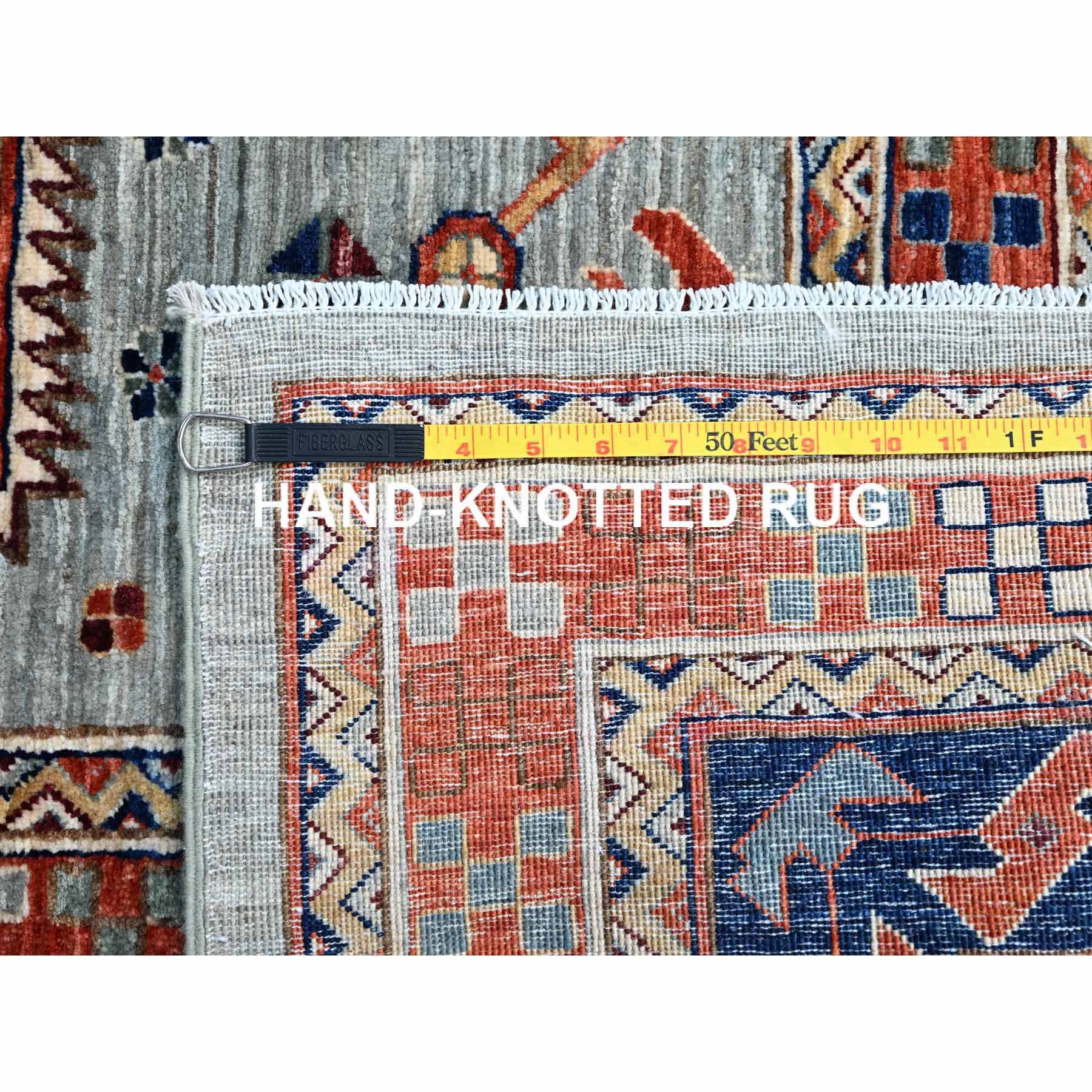 Tribal-Geometric-Hand-Knotted-Rug-785