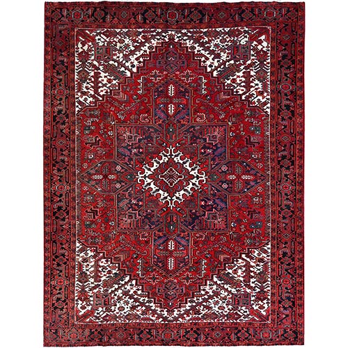 Lusty Red, Rural Heritage, Secured, Good Condition, Sheared Low, Hand Knotted, Soft Wool With Pop Of Color, Nomad Art, Vintage Persian Oriental Rug