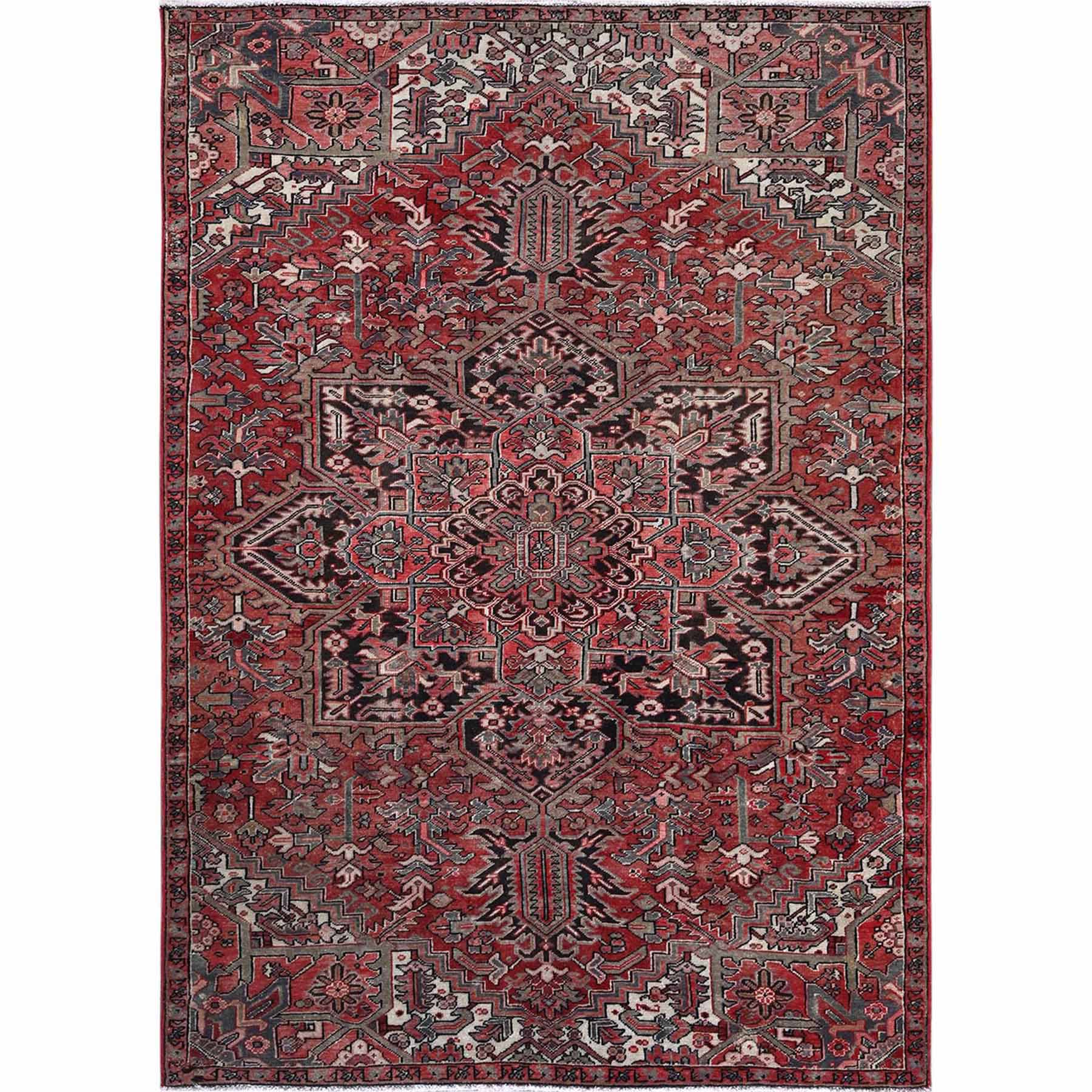 Heriz-Hand-Knotted-Rug-6245