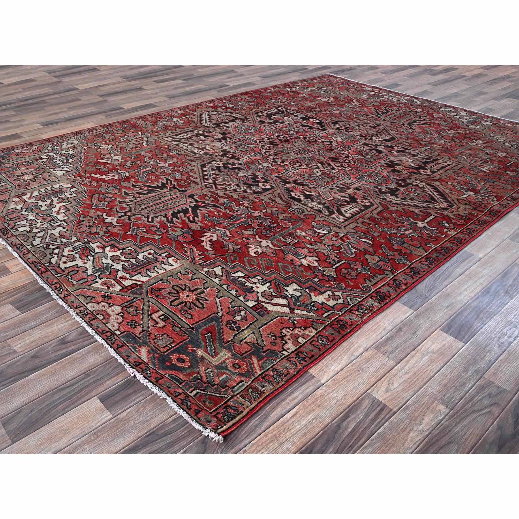 Heriz-Hand-Knotted-Rug-6245