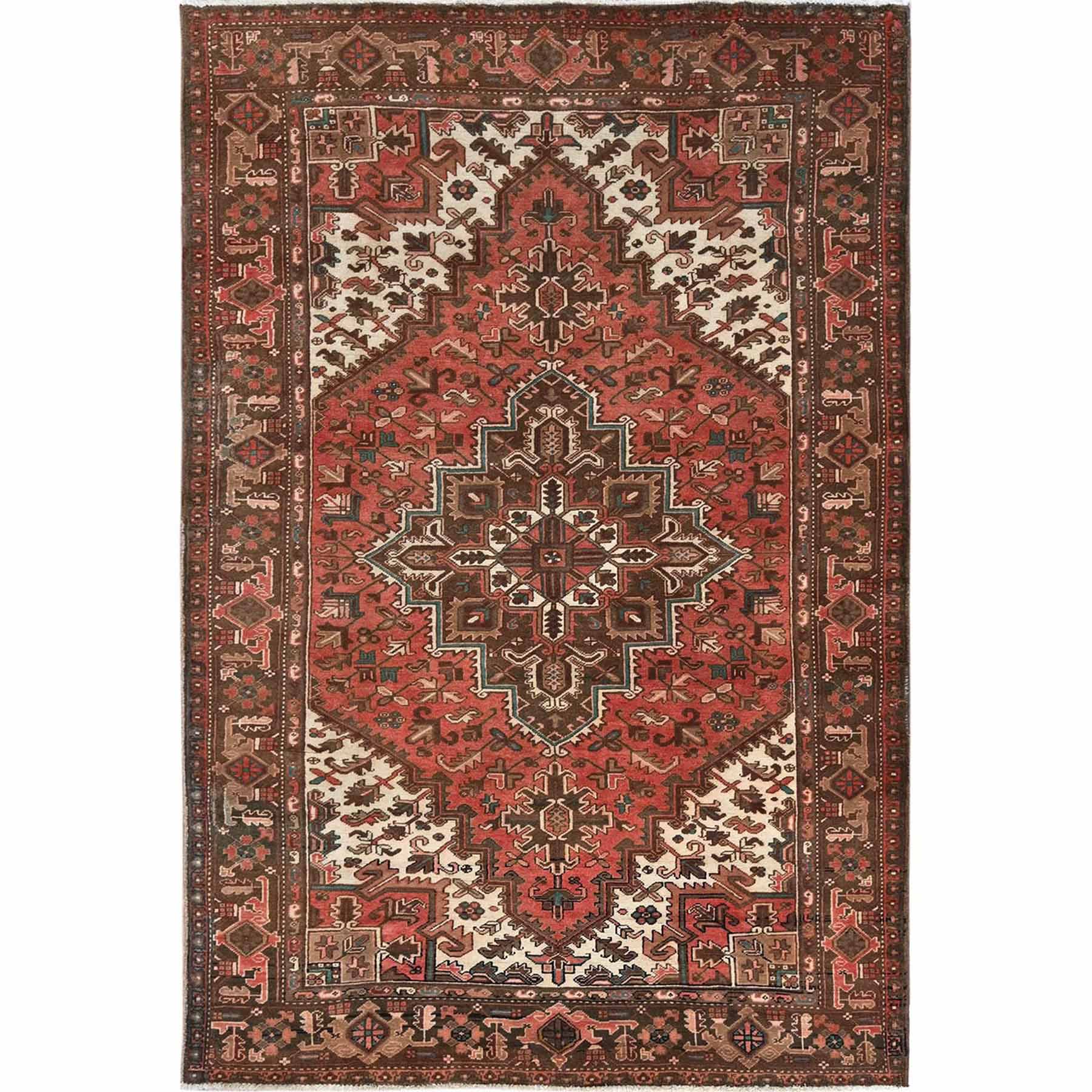 Heriz-Hand-Knotted-Rug-6350