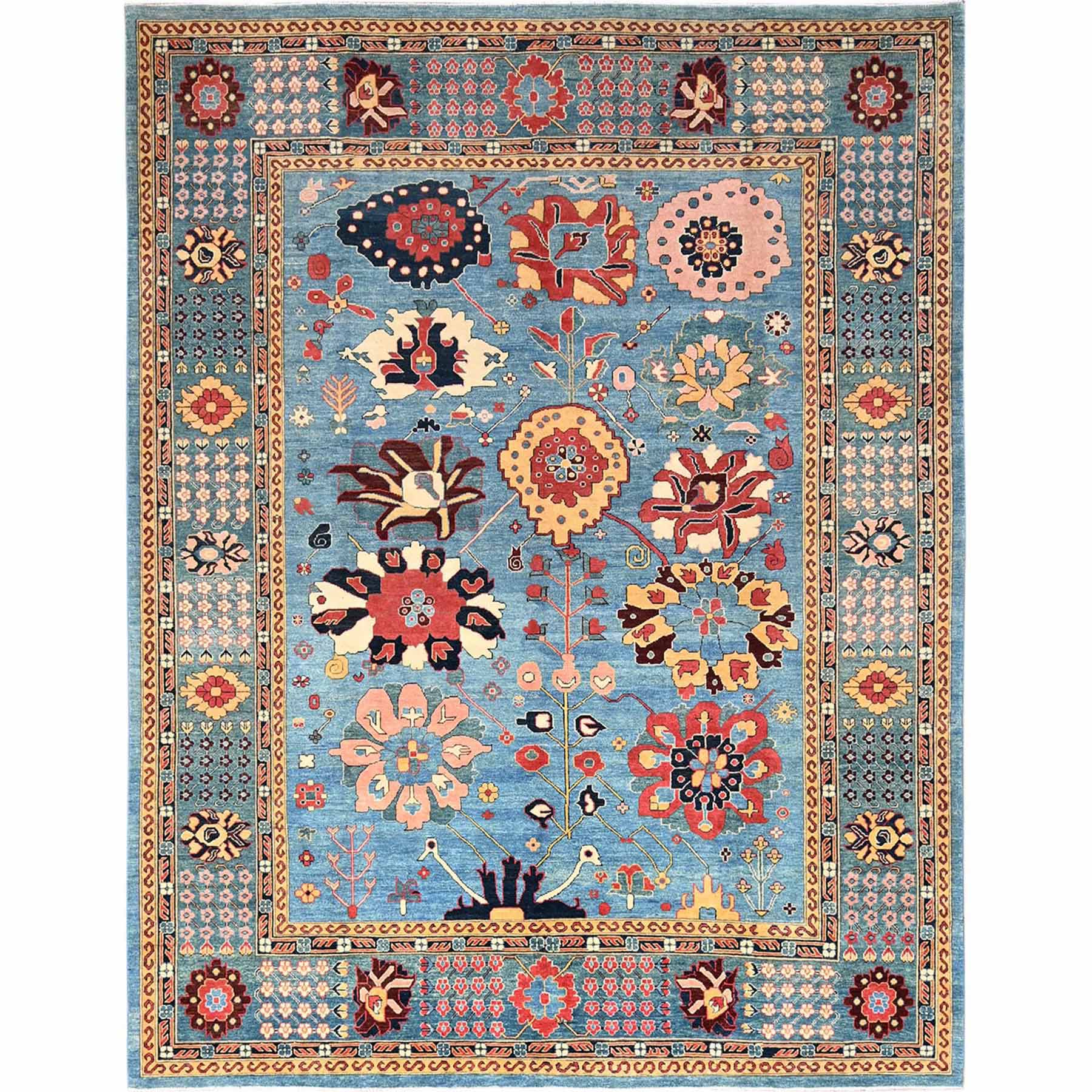 Heriz-Hand-Knotted-Rug-7460