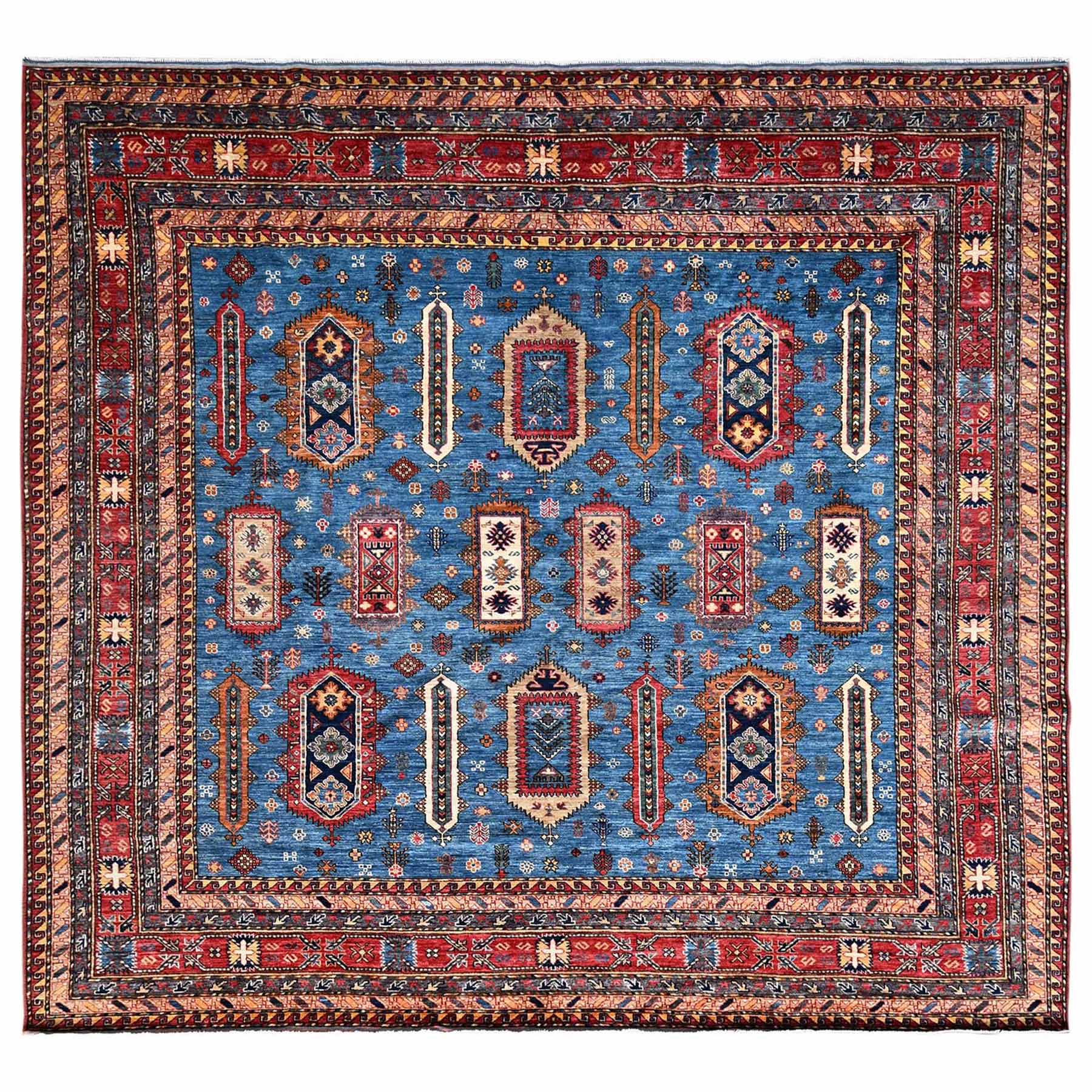 Kazak-Hand-Knotted-Rug-7375