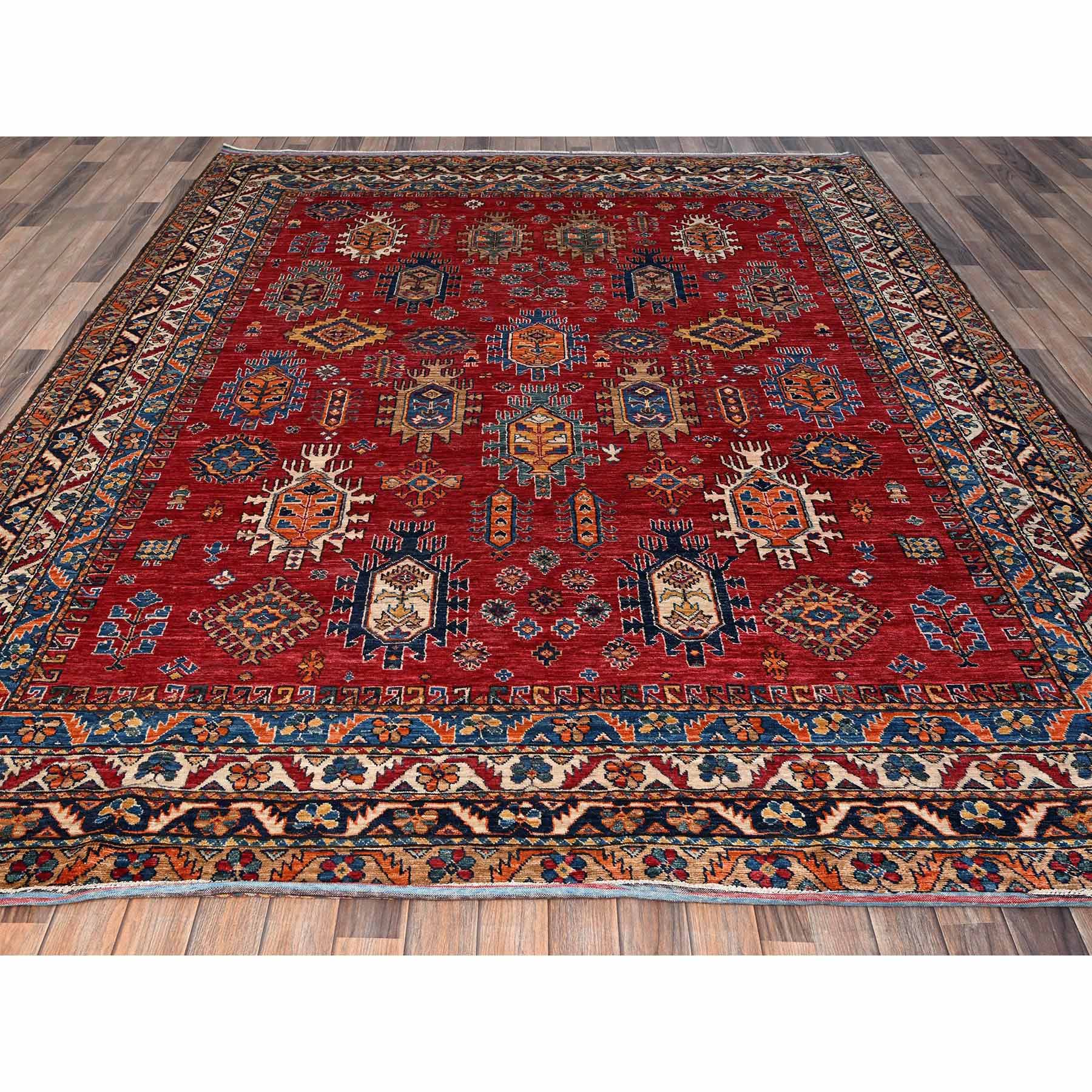 Kazak-Hand-Knotted-Rug-7385