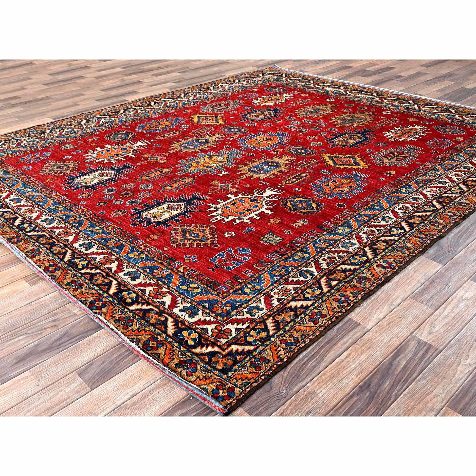 Kazak-Hand-Knotted-Rug-7385