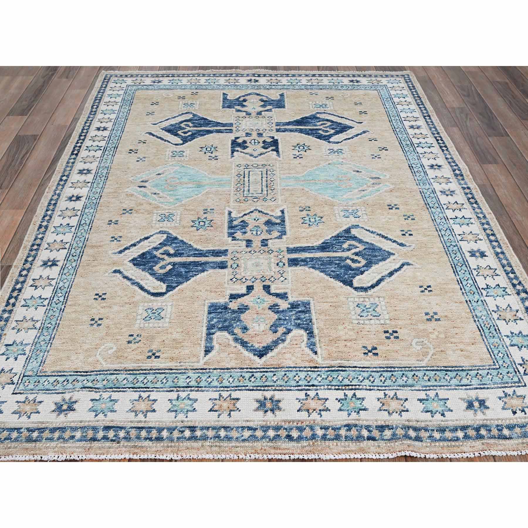 Oushak-And-Peshawar-Hand-Knotted-Rug-7060