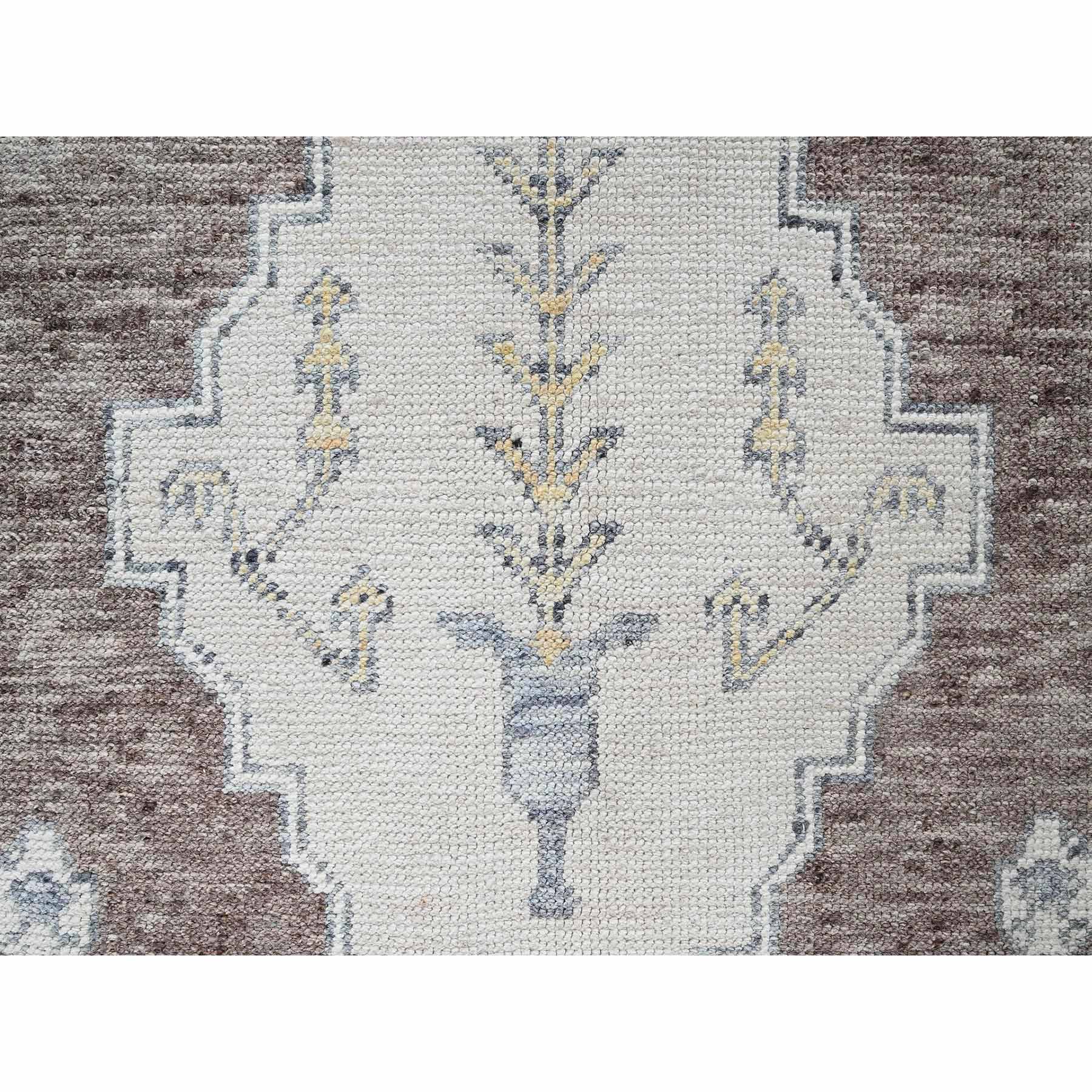 Oushak-And-Peshawar-Hand-Knotted-Rug-7085