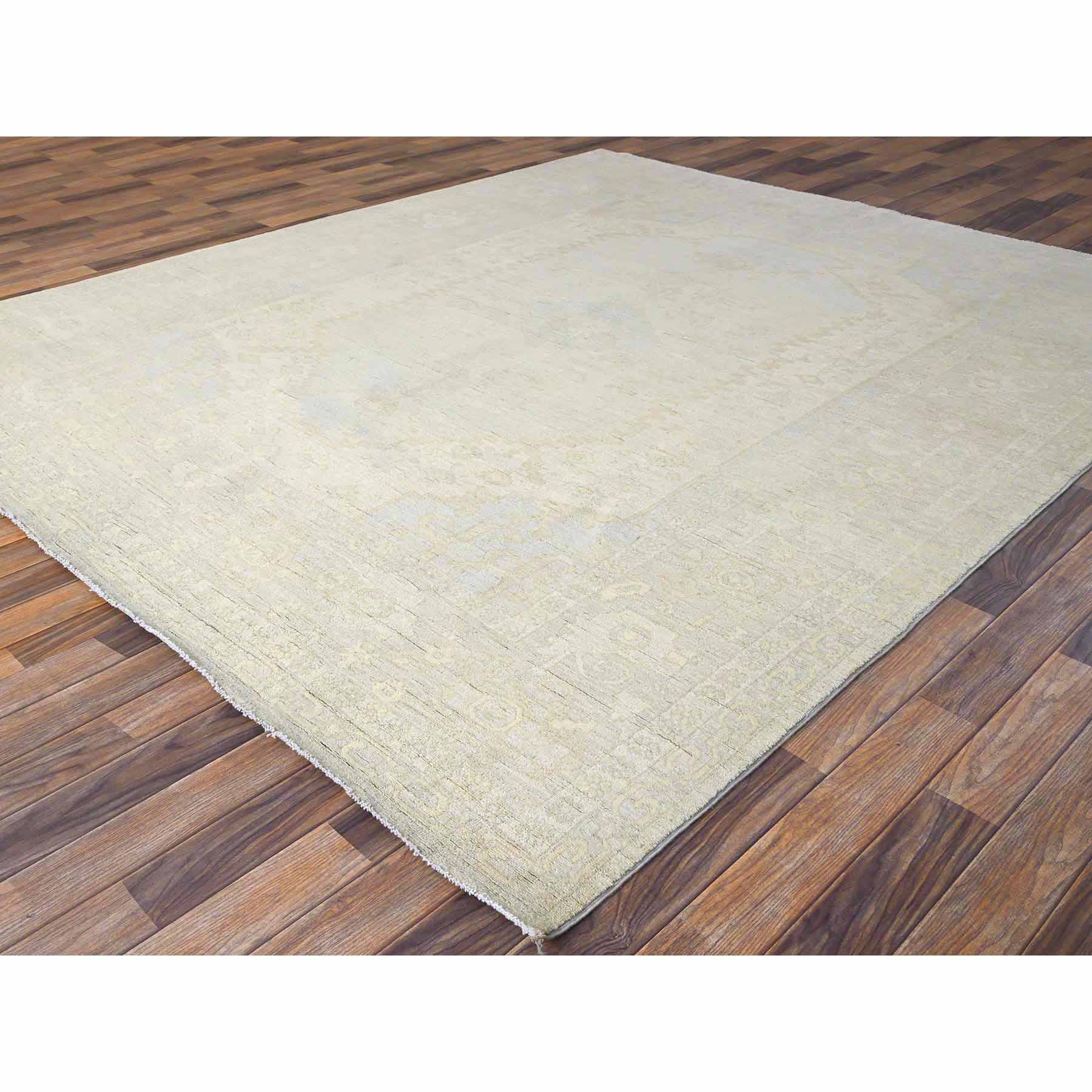Oushak-And-Peshawar-Hand-Knotted-Rug-7475