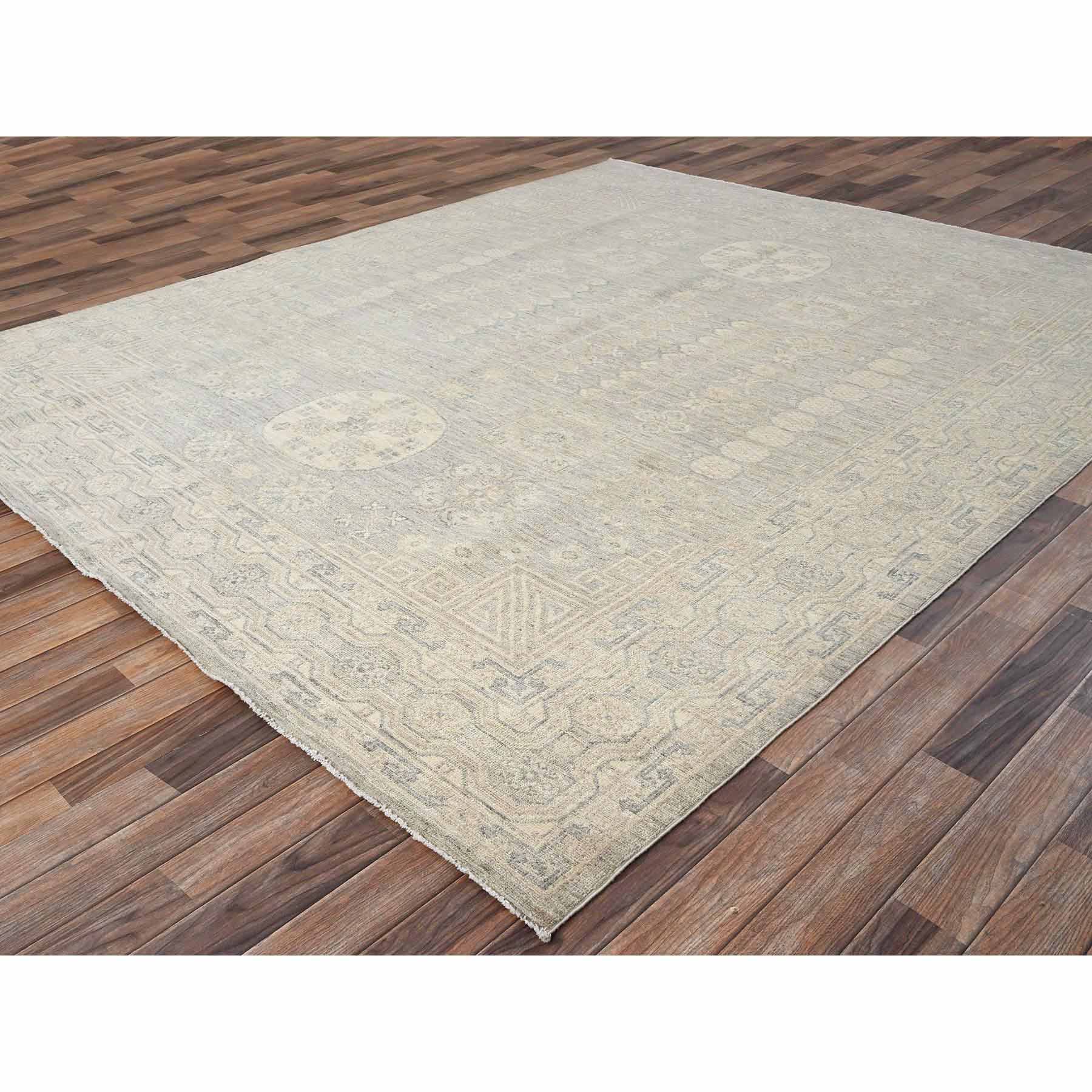 Oushak-And-Peshawar-Hand-Knotted-Rug-7490