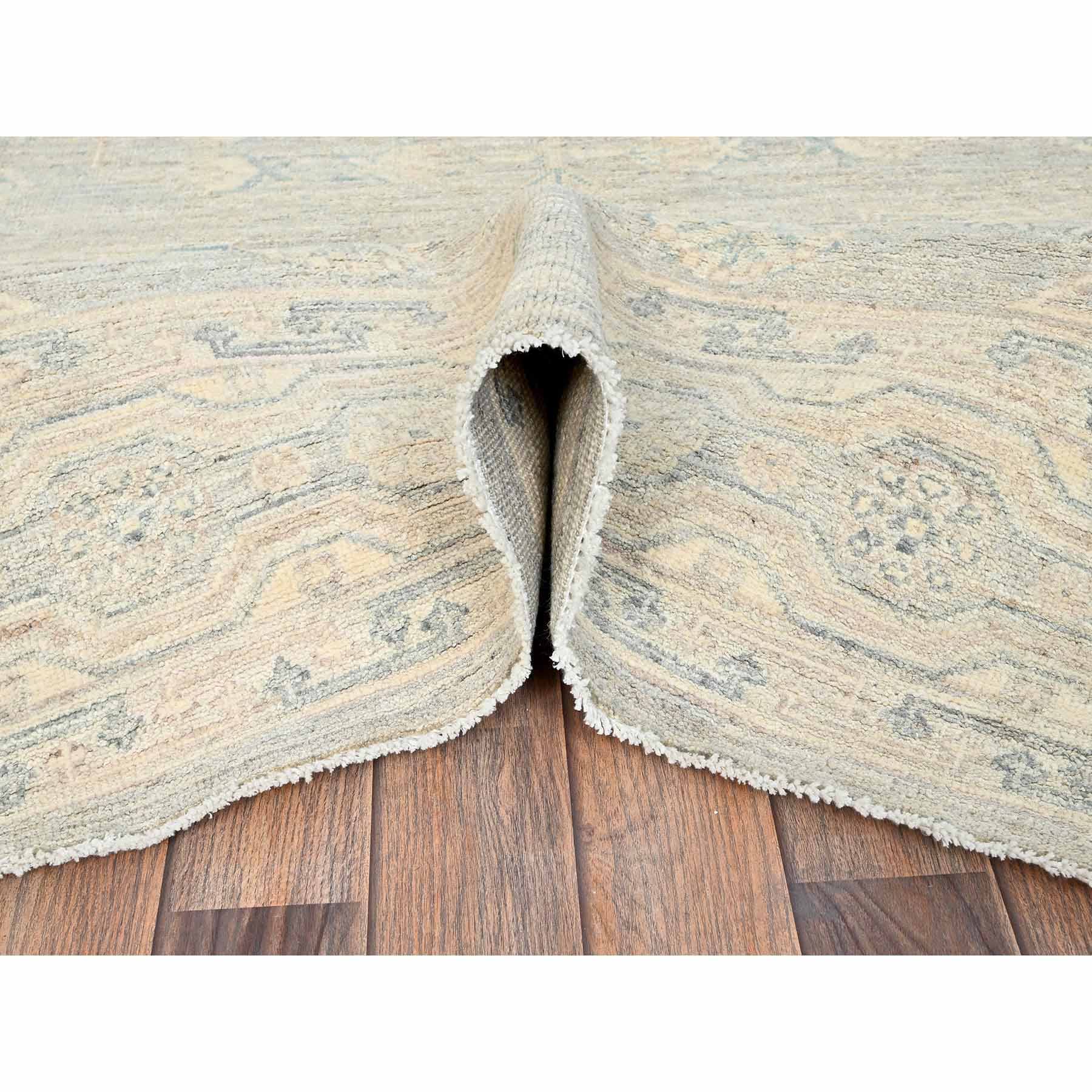 Oushak-And-Peshawar-Hand-Knotted-Rug-7490