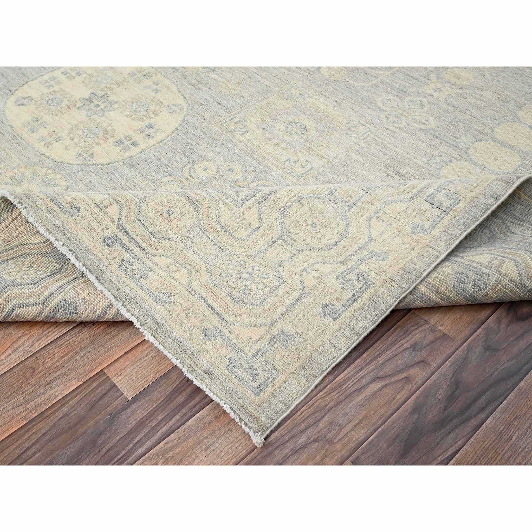 Oushak-And-Peshawar-Hand-Knotted-Rug-7490