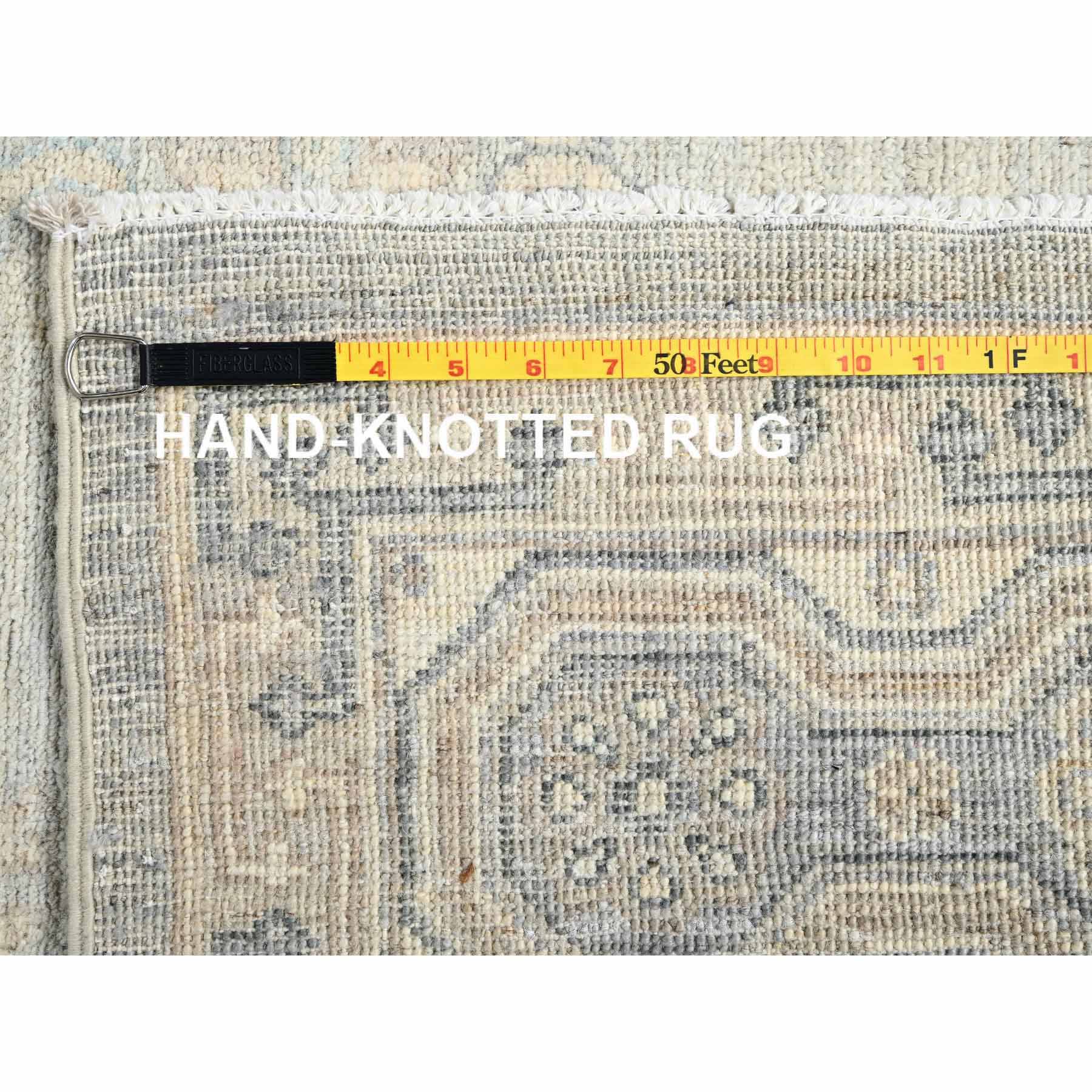 Oushak-And-Peshawar-Hand-Knotted-Rug-7490