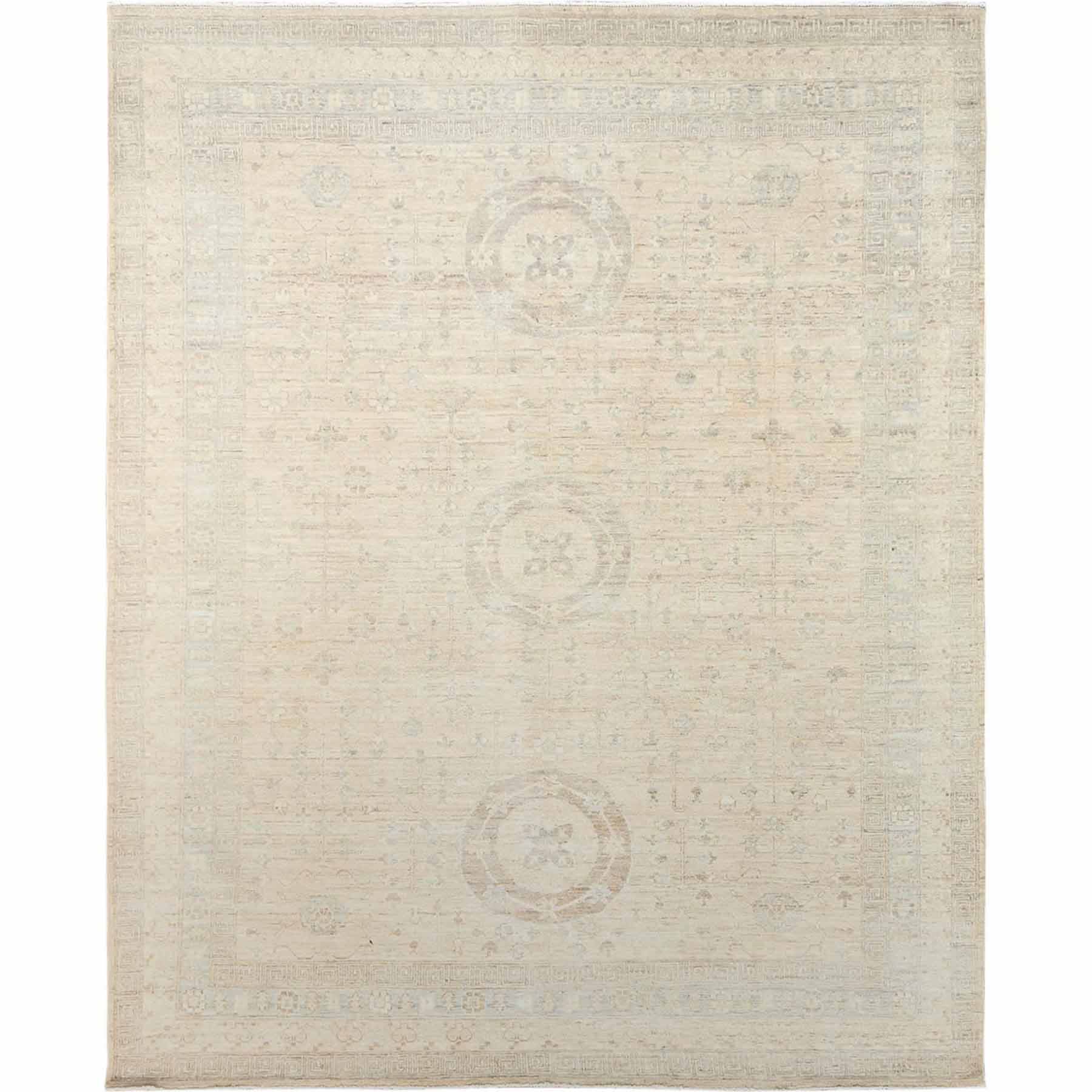 Oushak-And-Peshawar-Hand-Knotted-Rug-7495