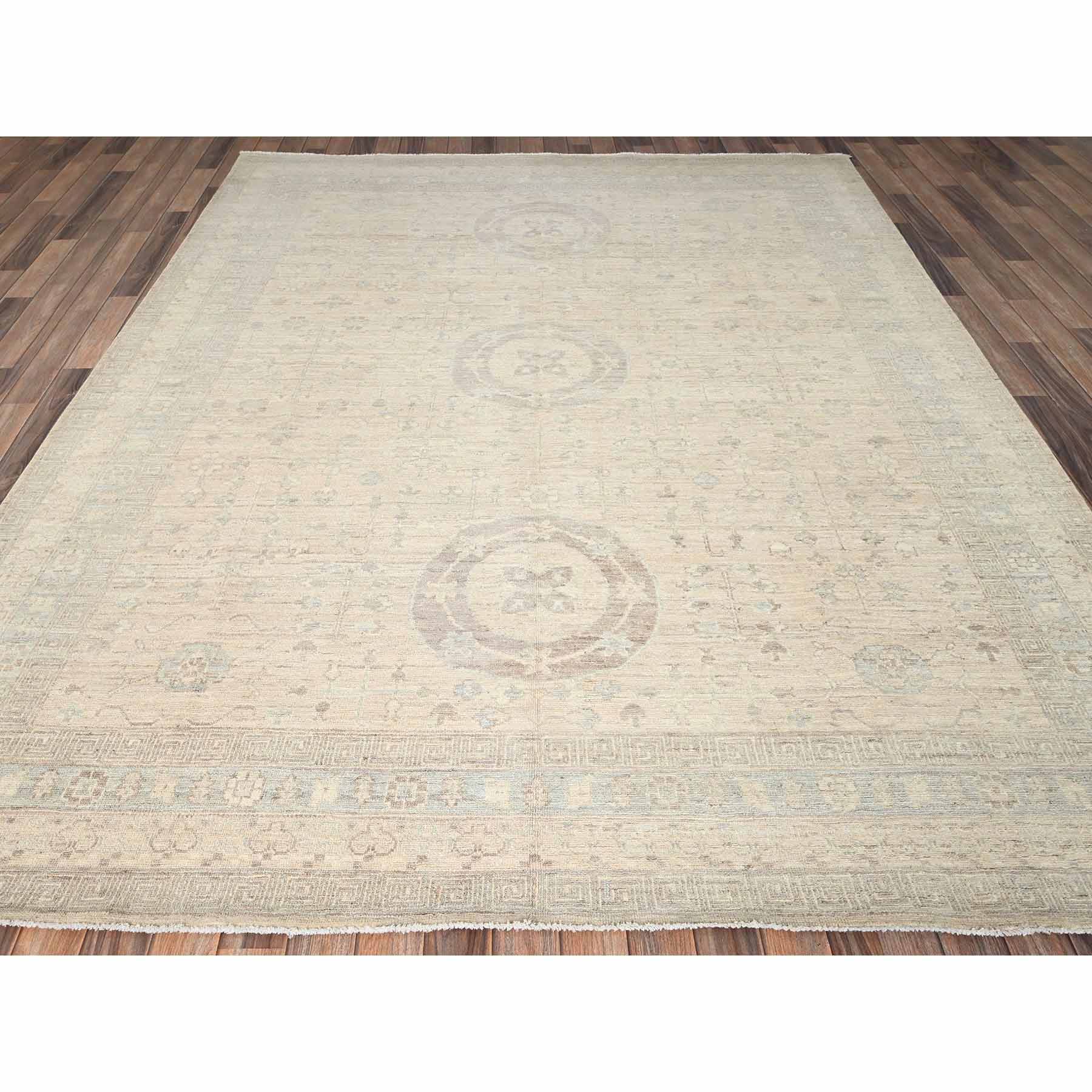 Oushak-And-Peshawar-Hand-Knotted-Rug-7495