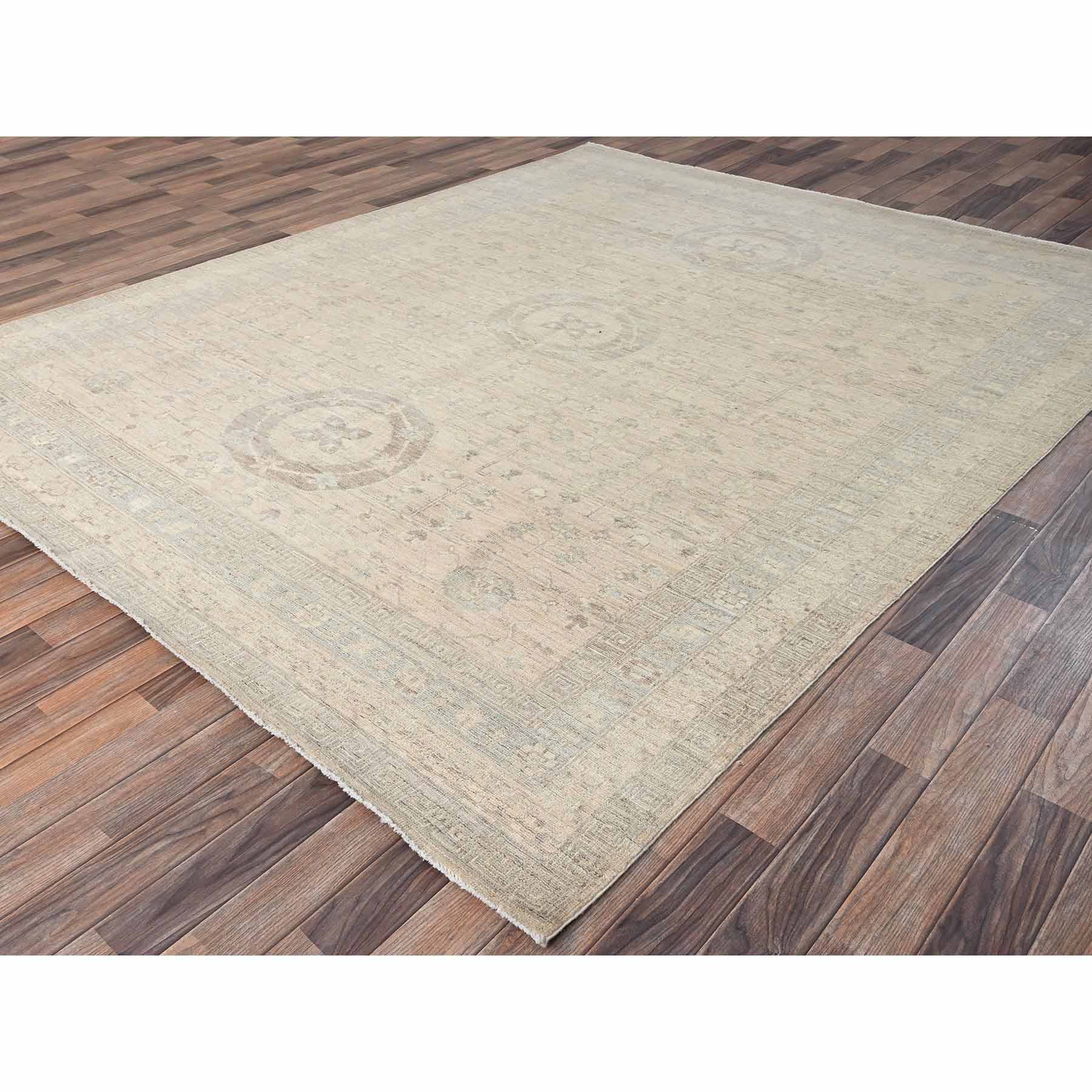 Oushak-And-Peshawar-Hand-Knotted-Rug-7495