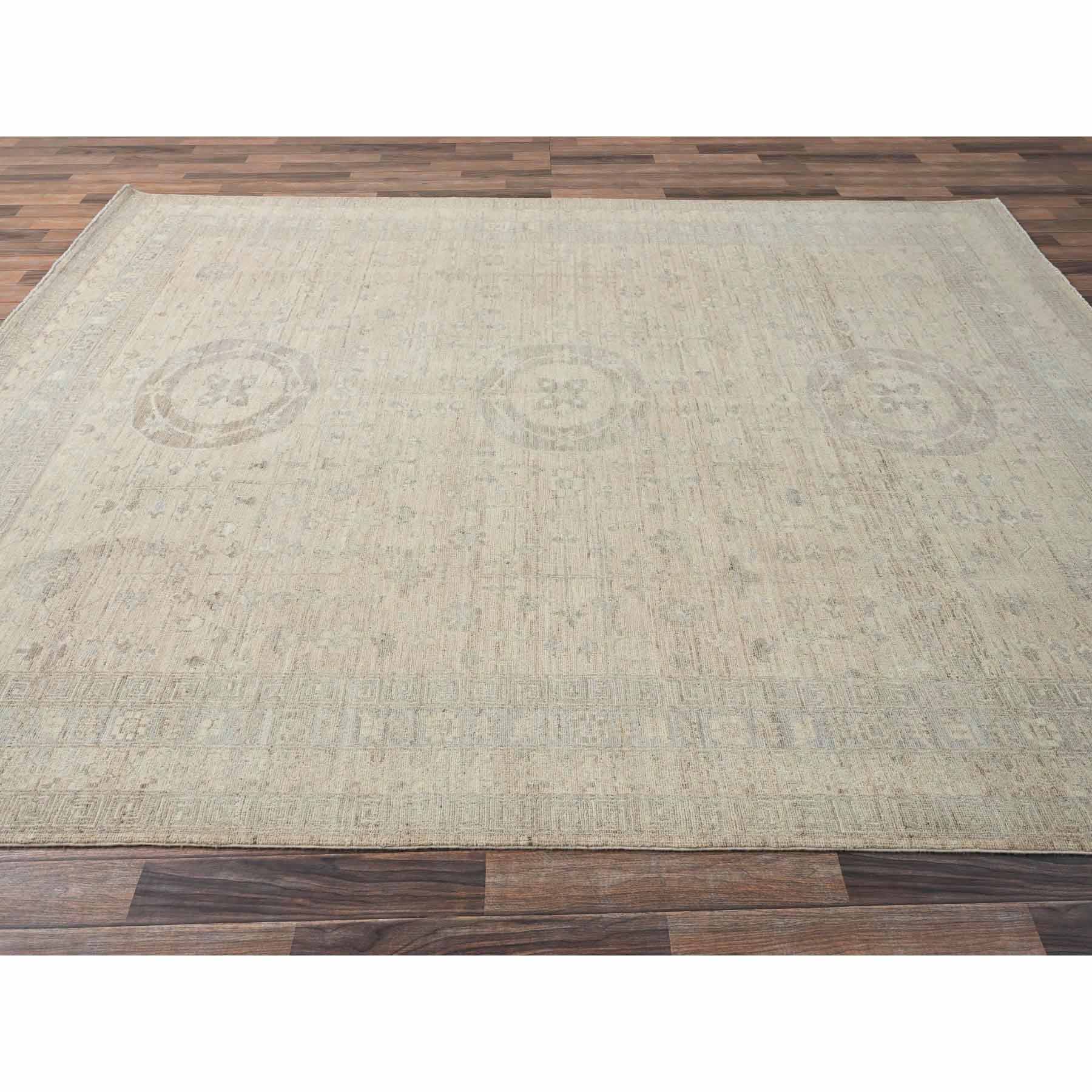 Oushak-And-Peshawar-Hand-Knotted-Rug-7495