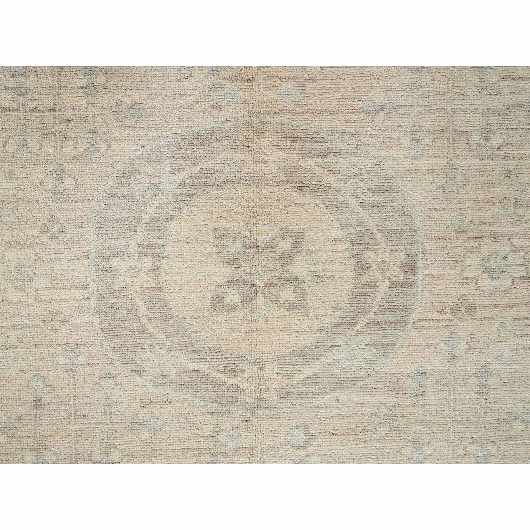 Oushak-And-Peshawar-Hand-Knotted-Rug-7495