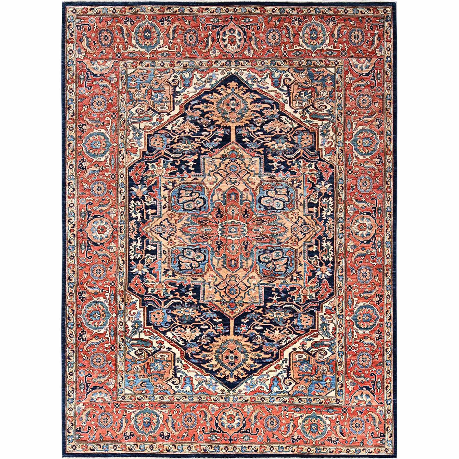 Tribal-Geometric-Hand-Knotted-Rug-5210