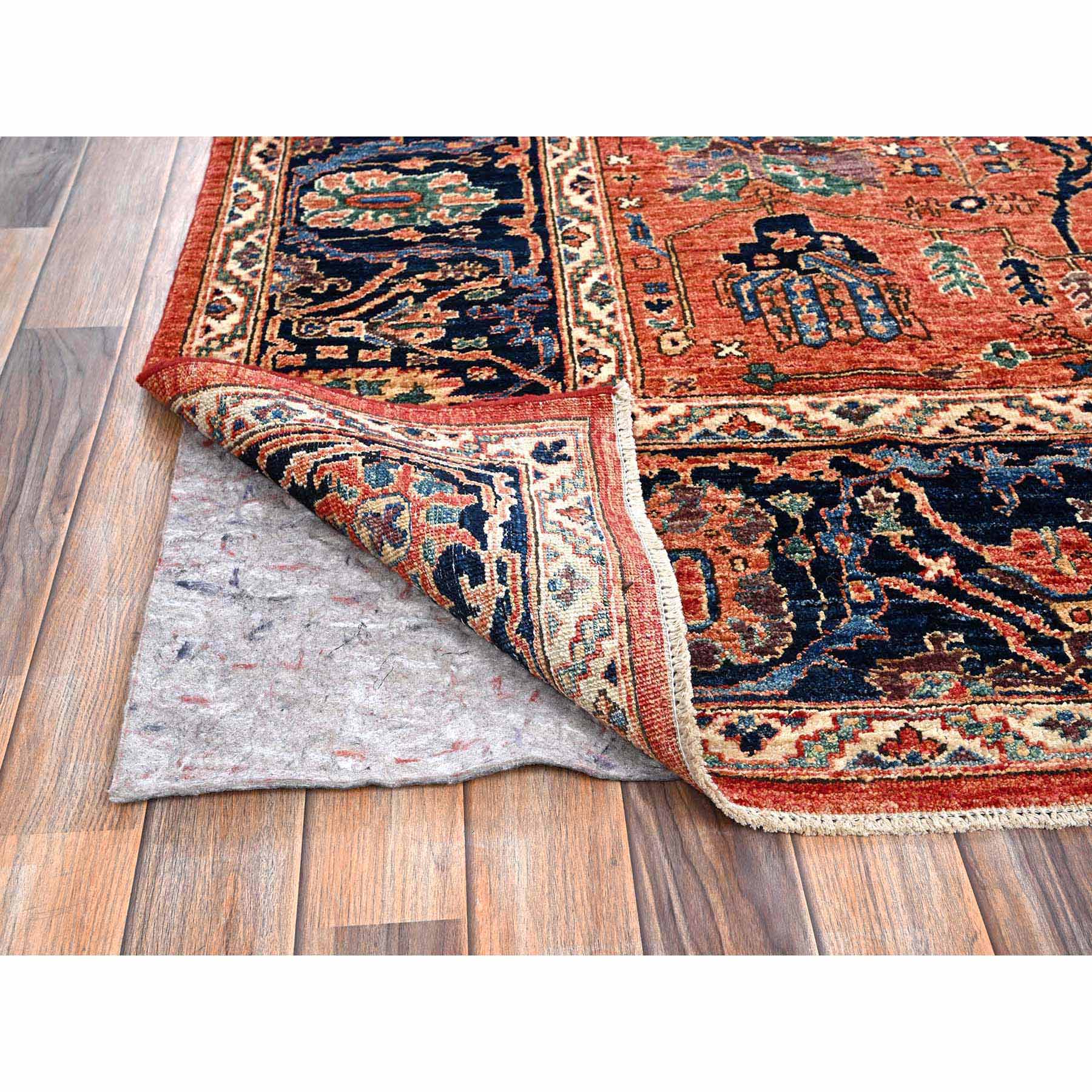 Tribal-Geometric-Hand-Knotted-Rug-5225