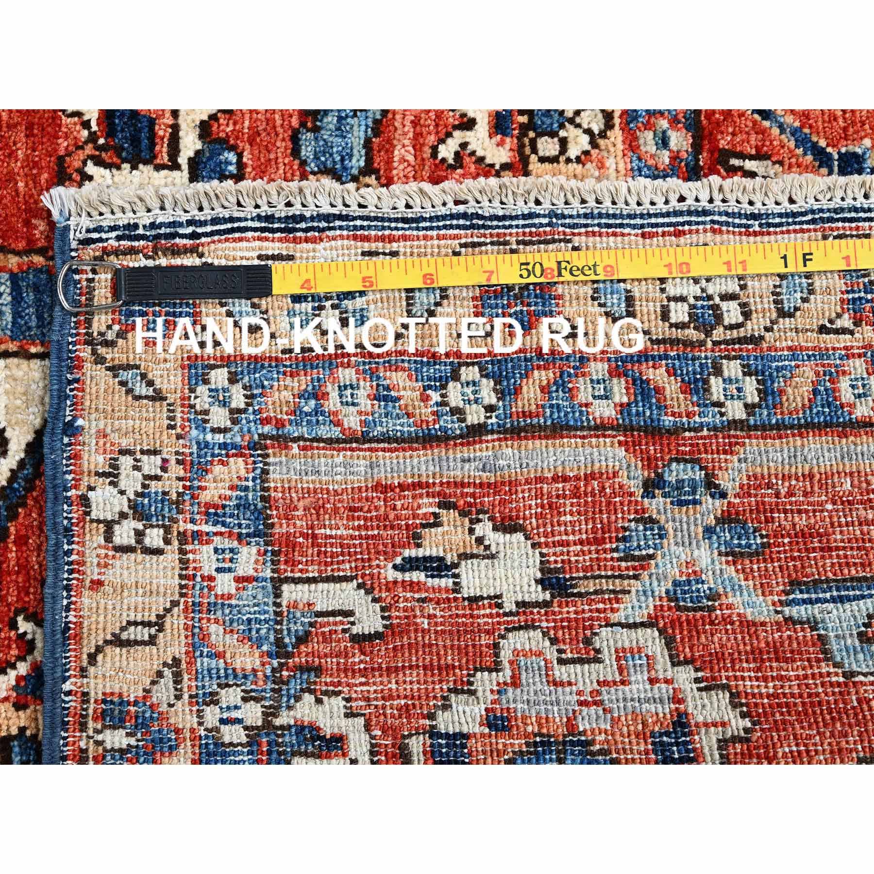 Tribal-Geometric-Hand-Knotted-Rug-5235