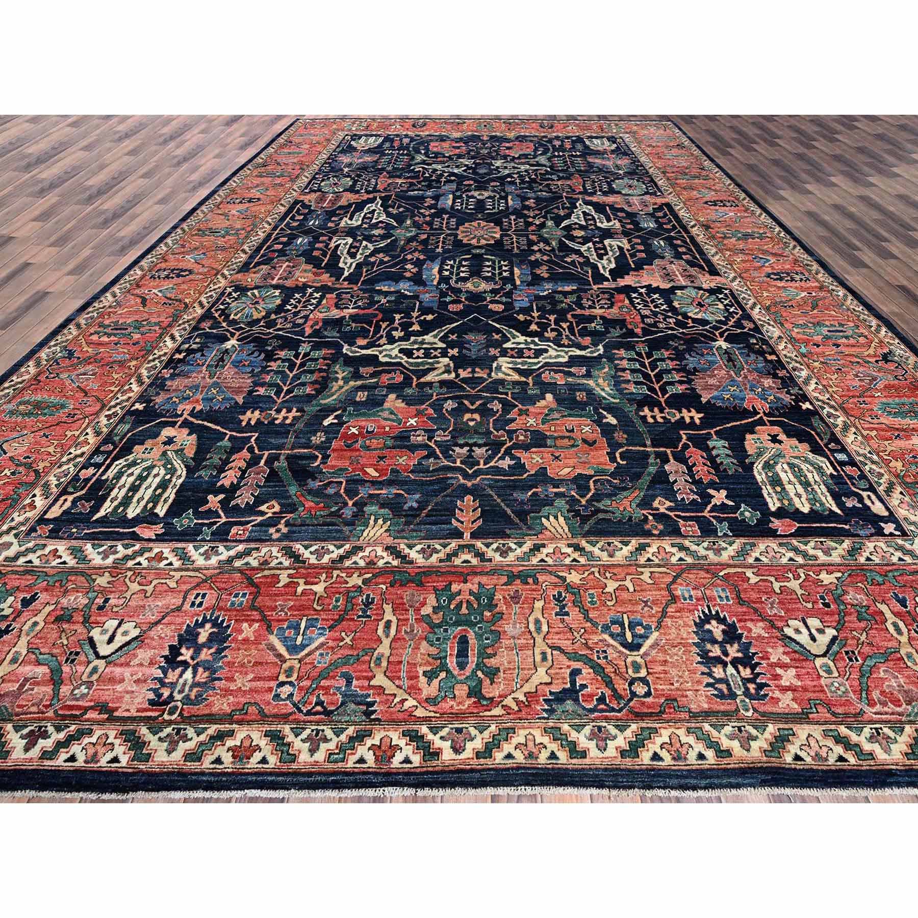 Tribal-Geometric-Hand-Knotted-Rug-5260