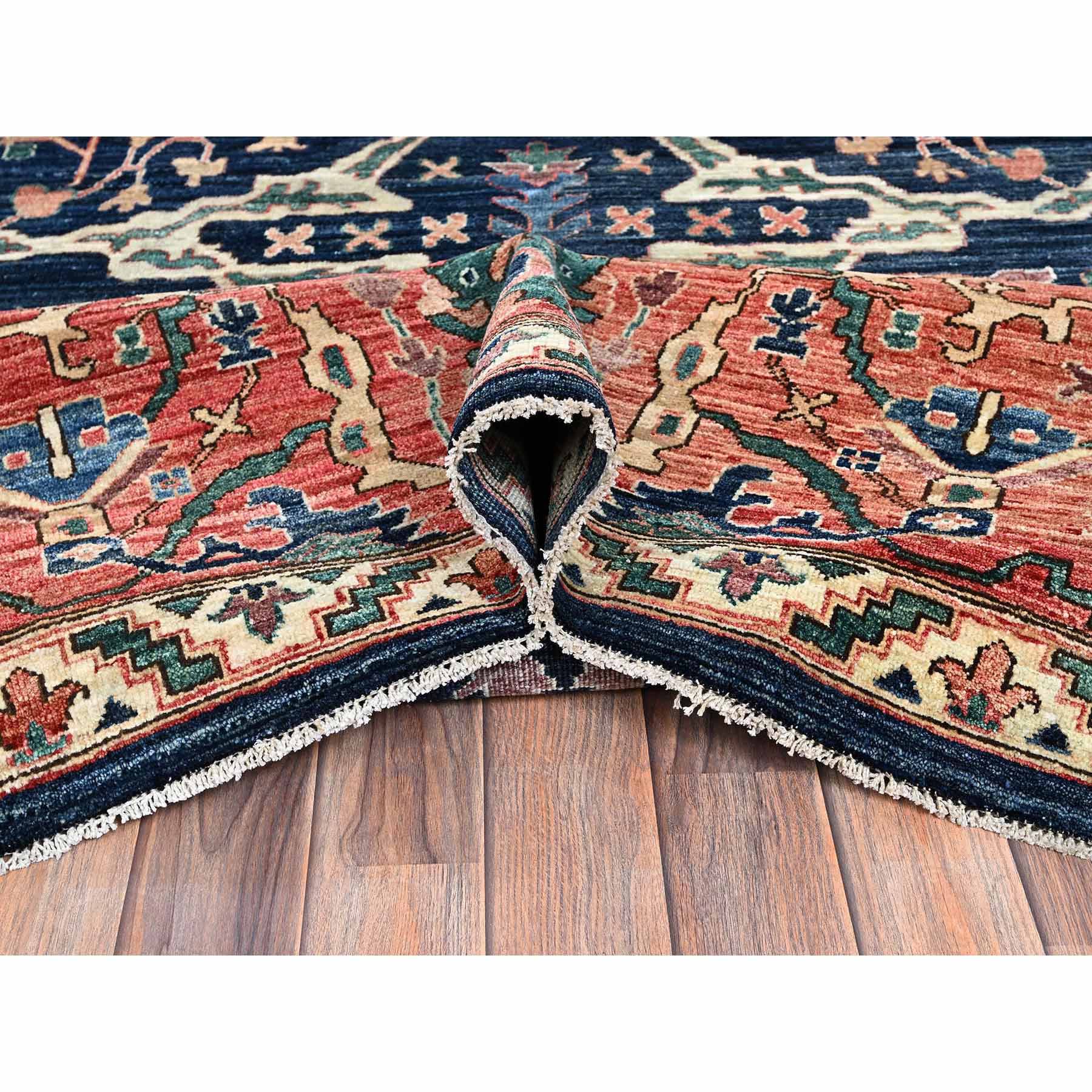 Tribal-Geometric-Hand-Knotted-Rug-5260