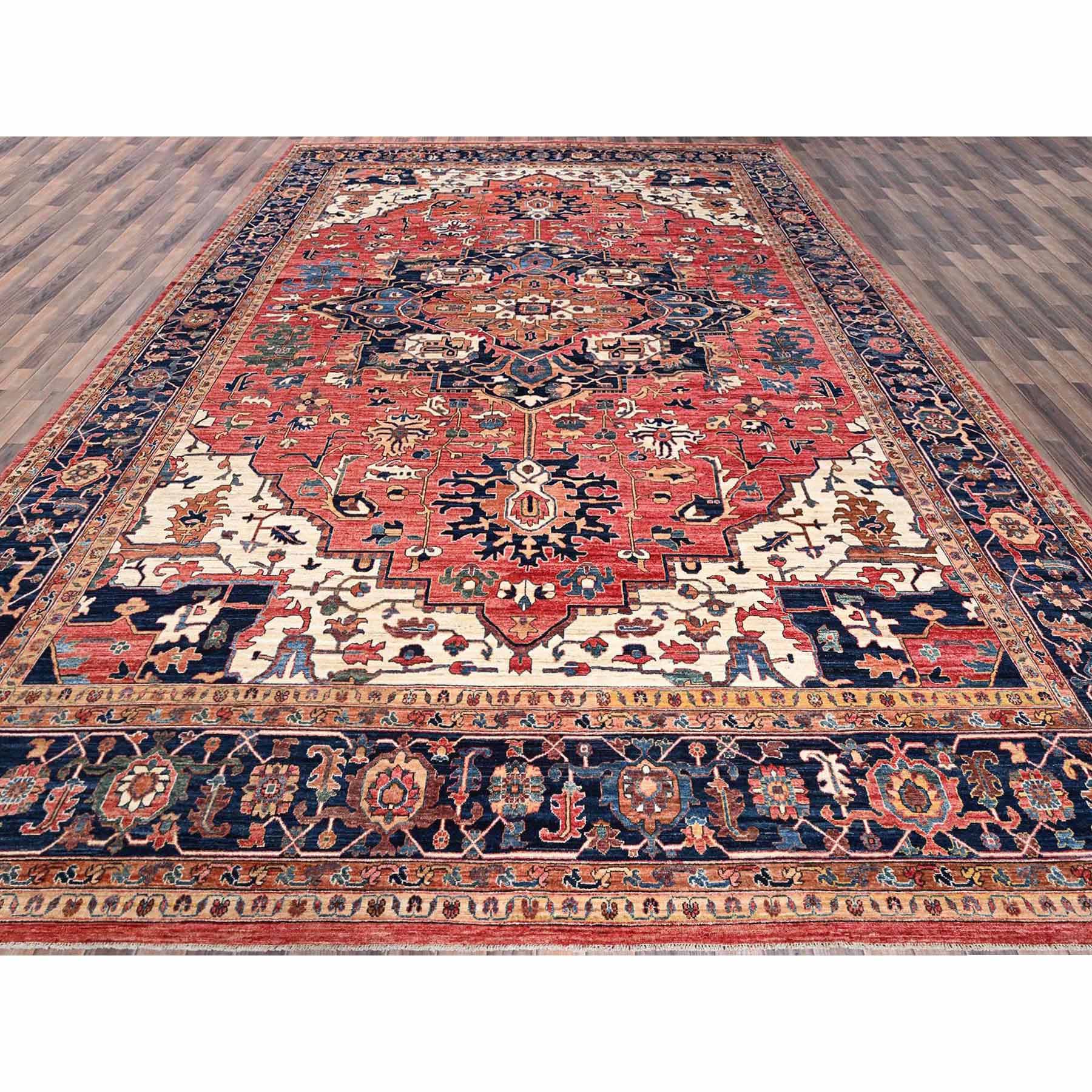 Tribal-Geometric-Hand-Knotted-Rug-5270