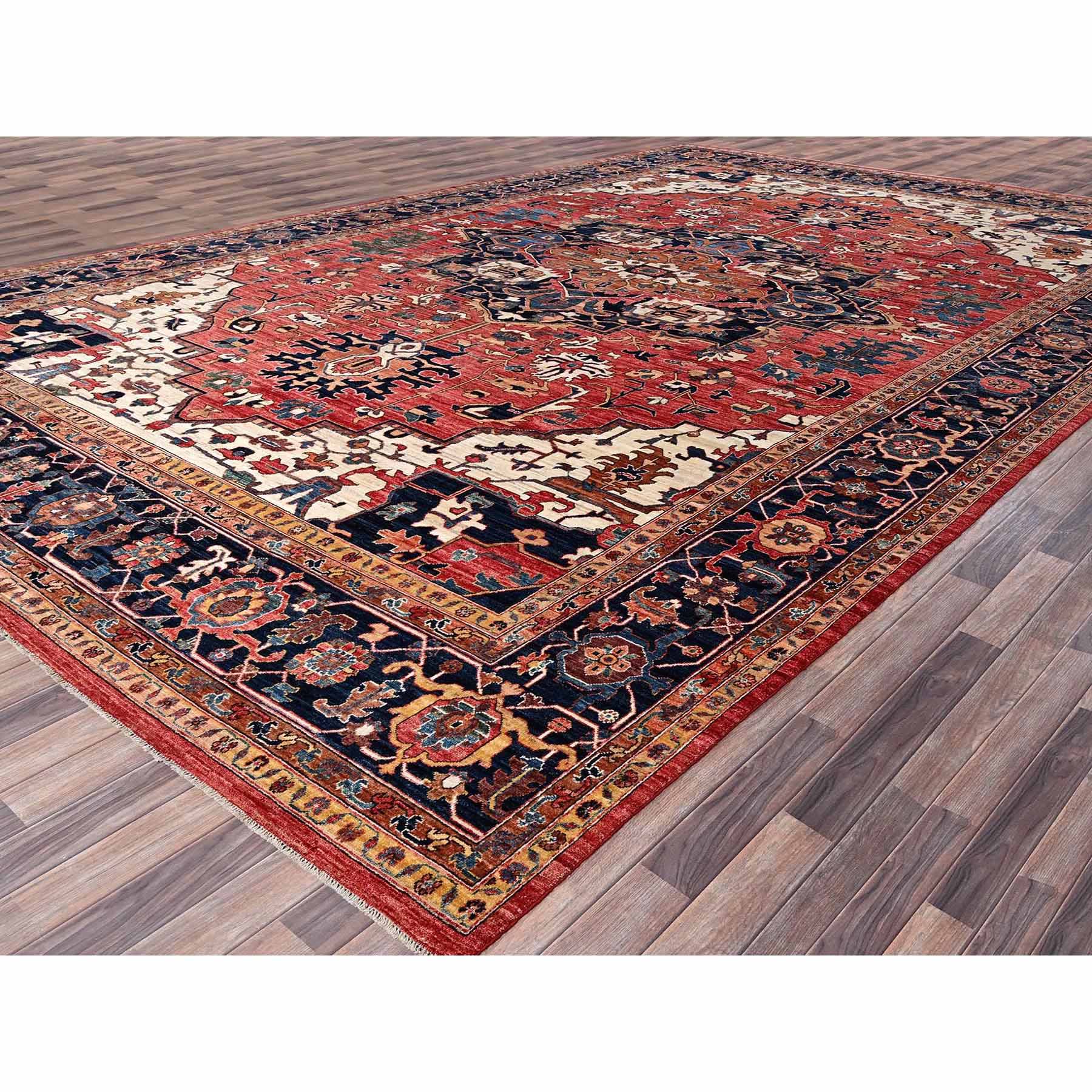 Tribal-Geometric-Hand-Knotted-Rug-5270