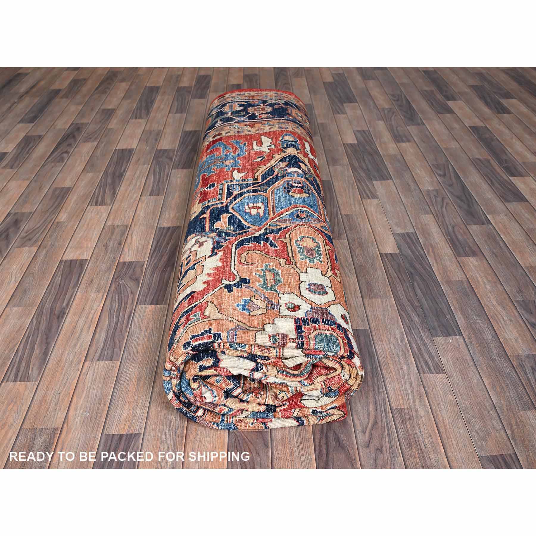 Tribal-Geometric-Hand-Knotted-Rug-5270